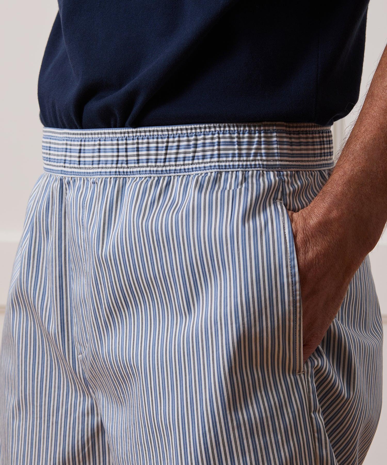 5" Striped Poplin Short Product Image