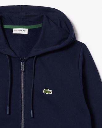 Zip-Up Fleece Hoodie Product Image