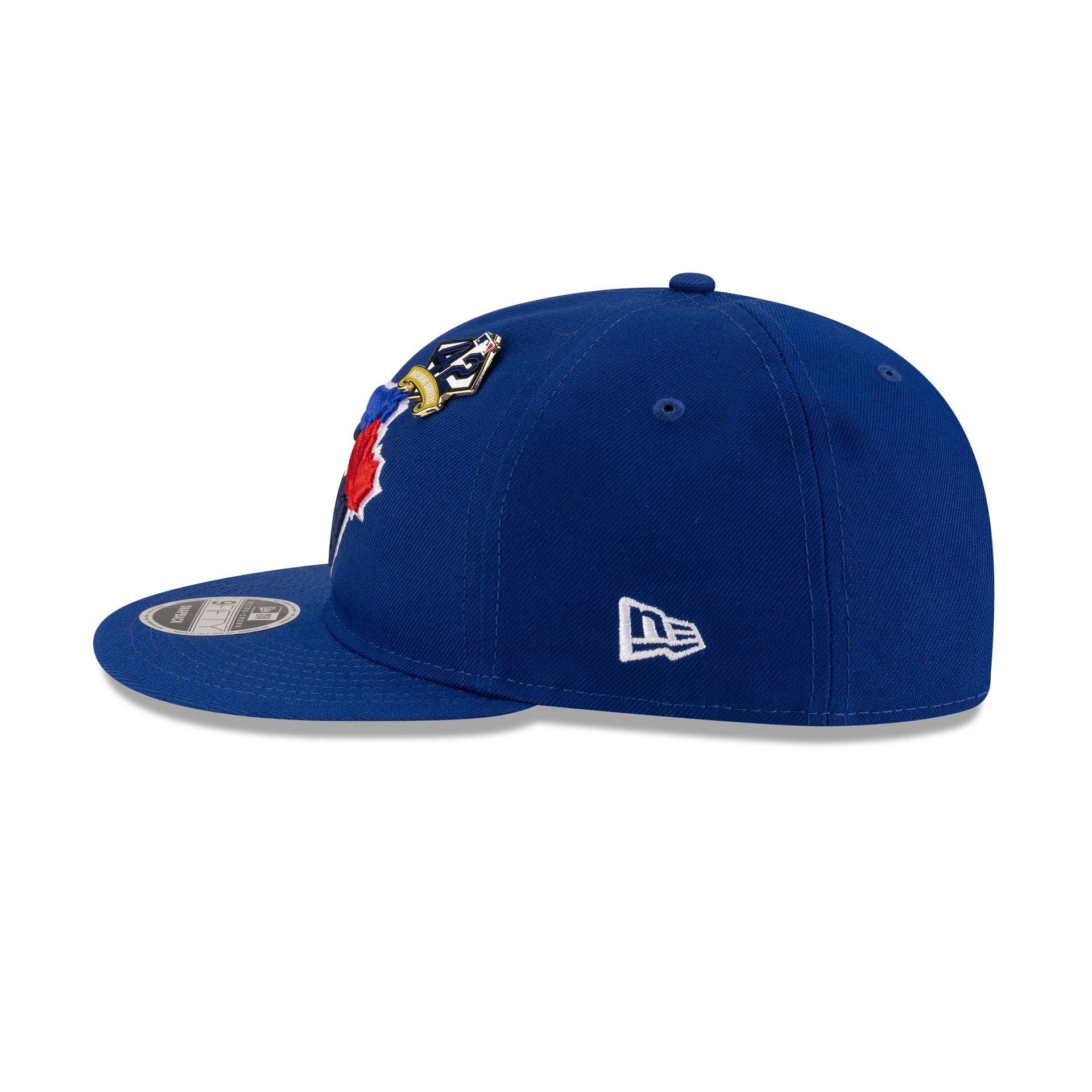 Toronto Blue Jays Jackie Robinson Day 2025 Retro Crown 9FIFTY Snapback Hat Male Product Image