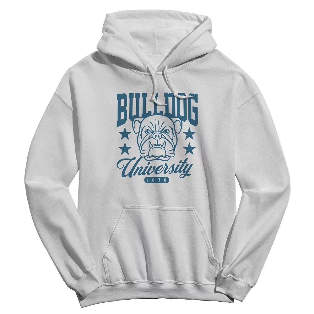Men's COLAB89 Bulldog Graphic Hoodie, Adult Unisex,  Product Image