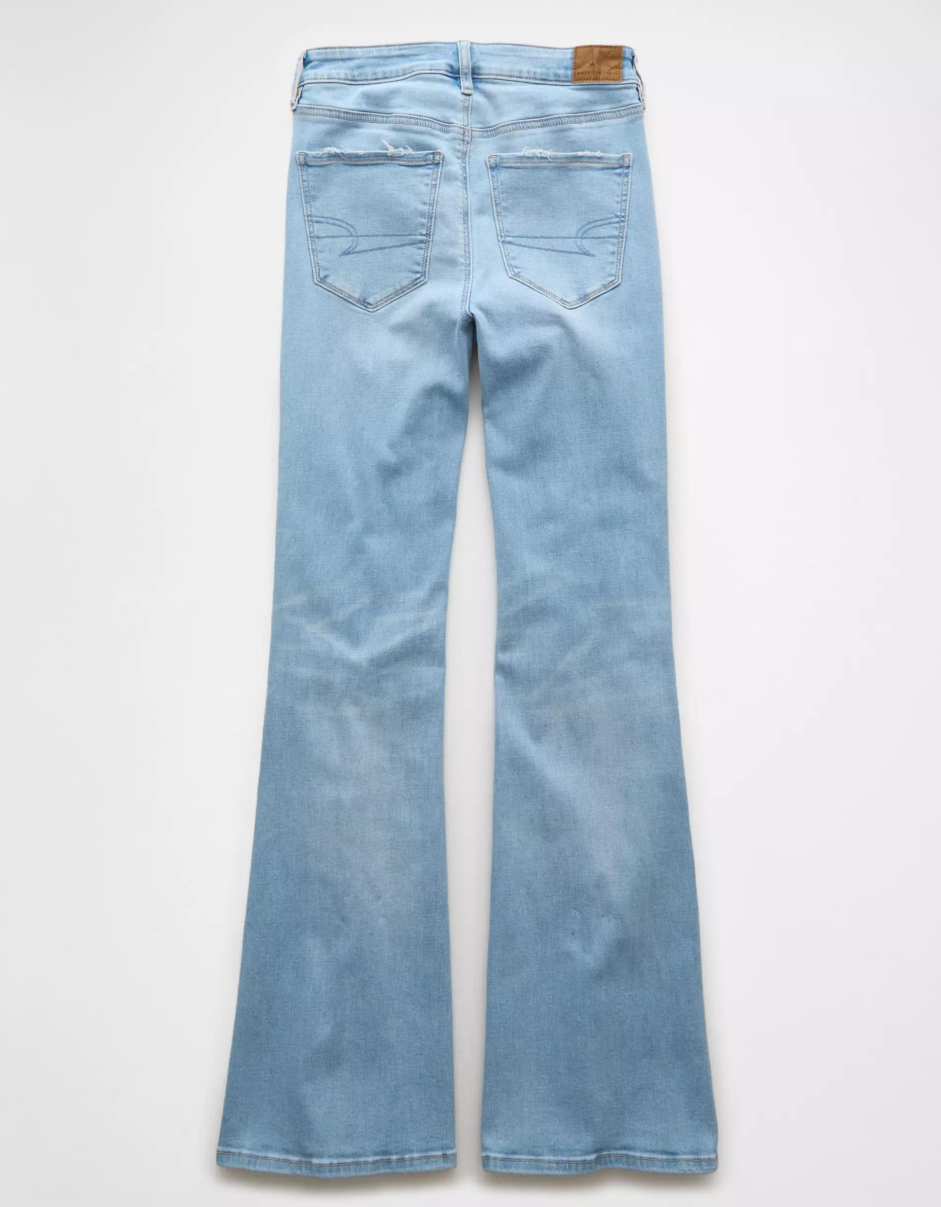 AE Next Level Super High-Waisted Flare Jean Product Image