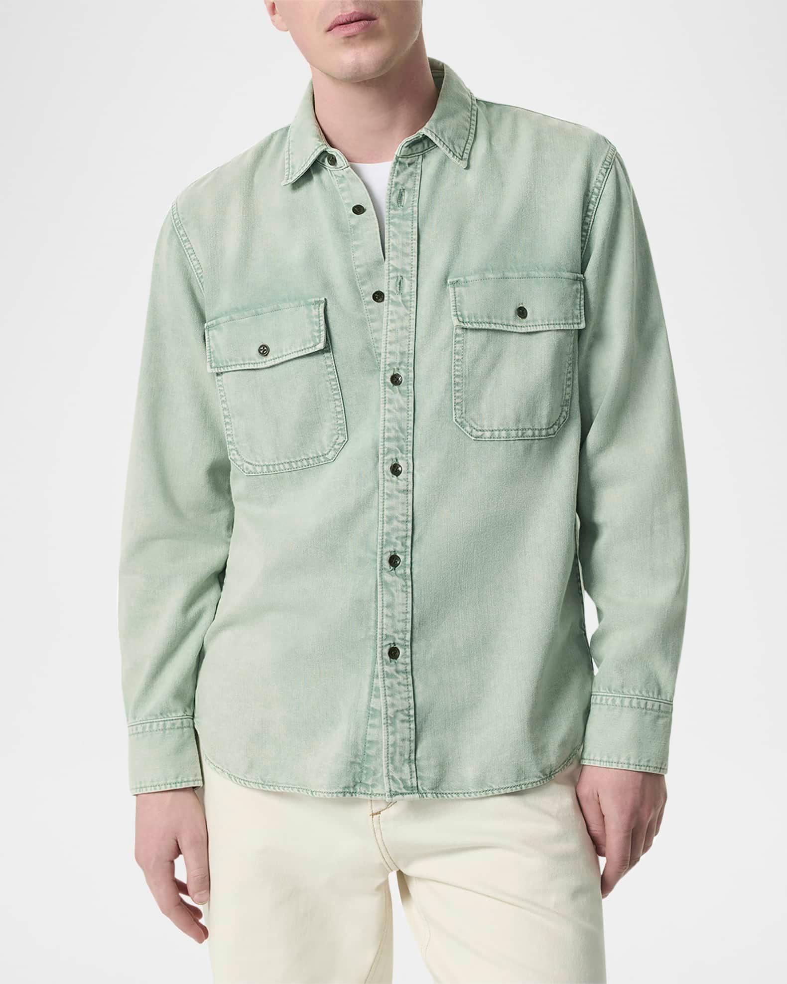 Men's Featherweight Denim Overshirt Product Image