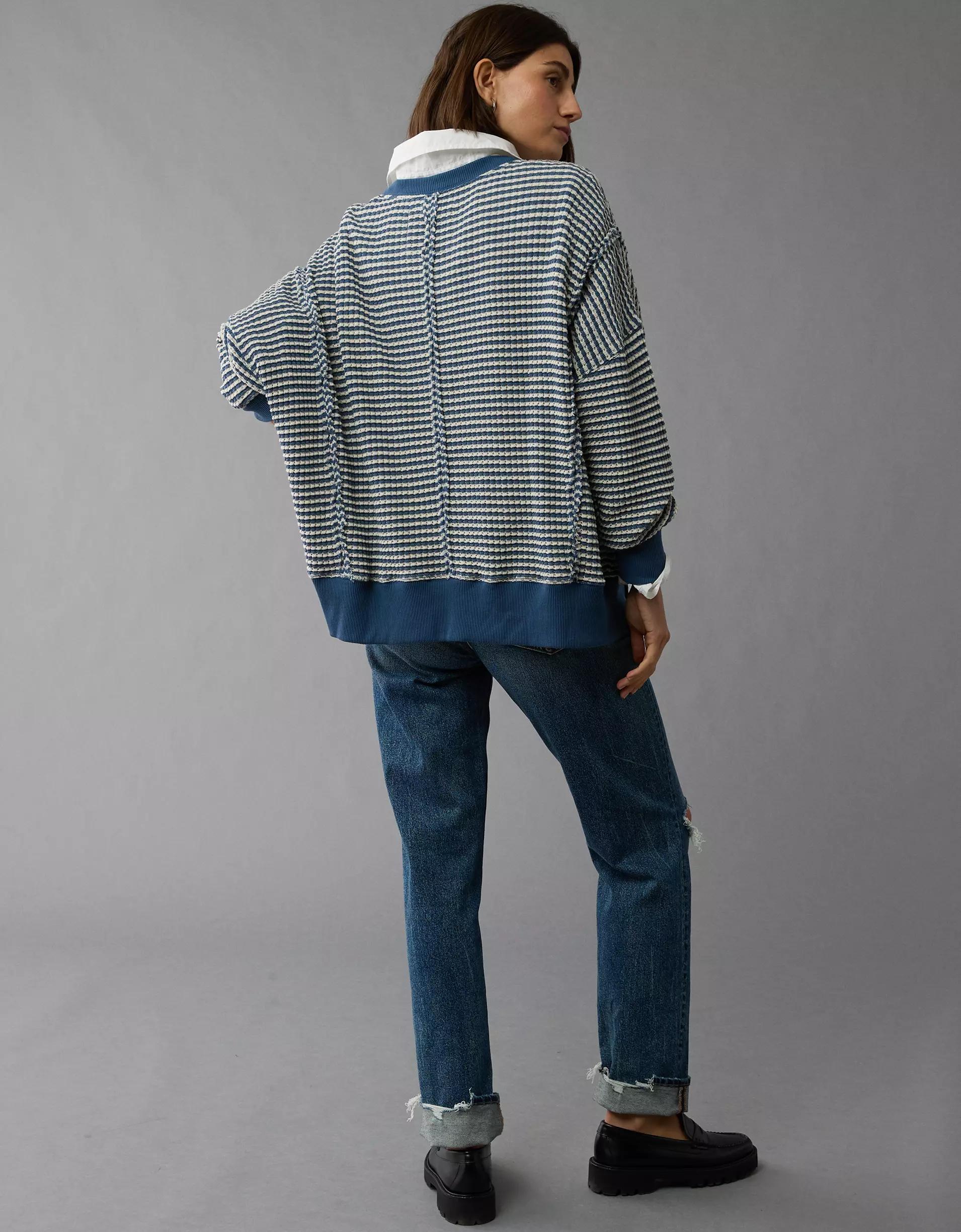 AE Big Hug Waffle Sweatshirt Product Image