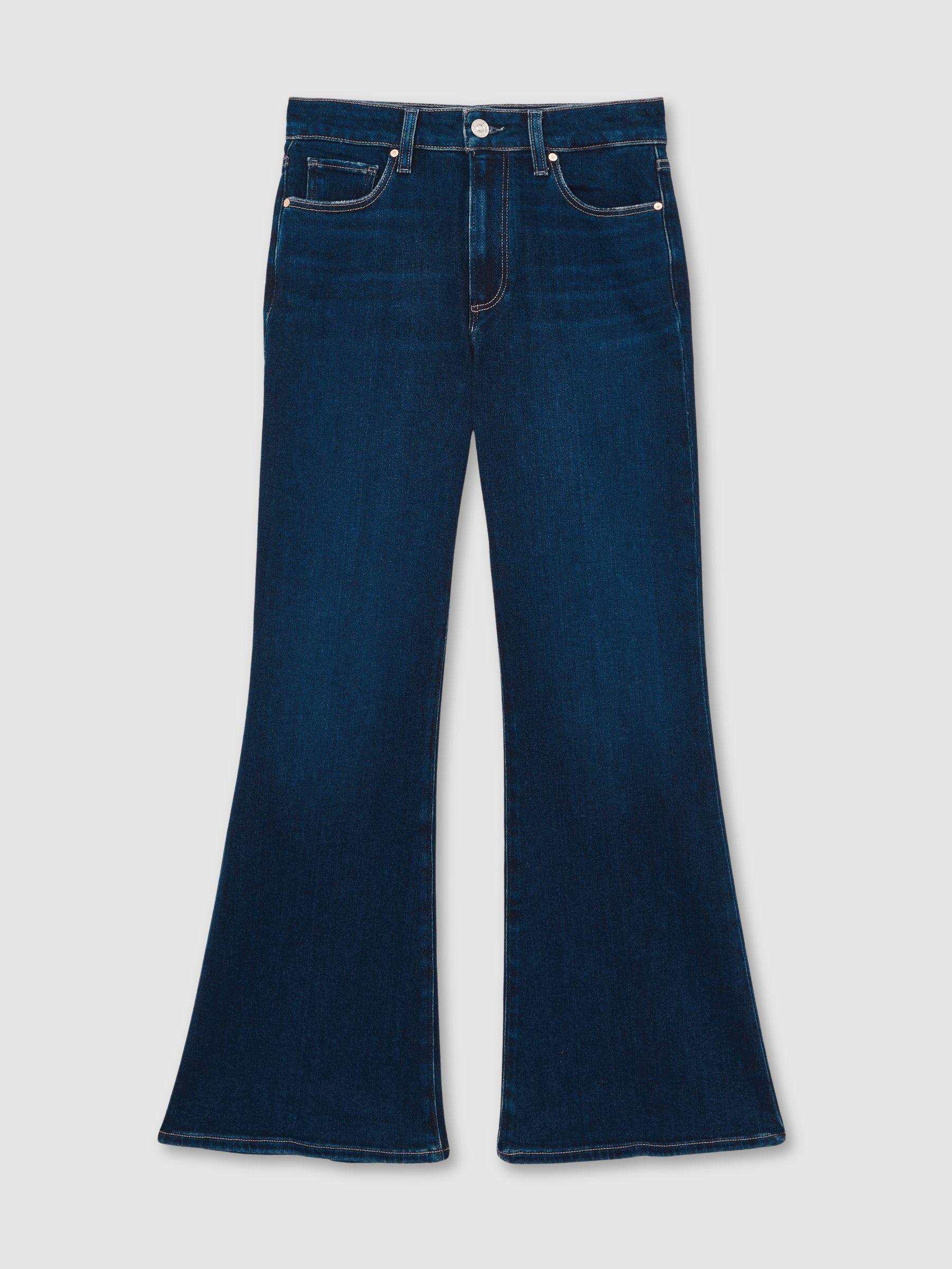 Paige High Rise Flared Jeans in Marciella Blue Product Image