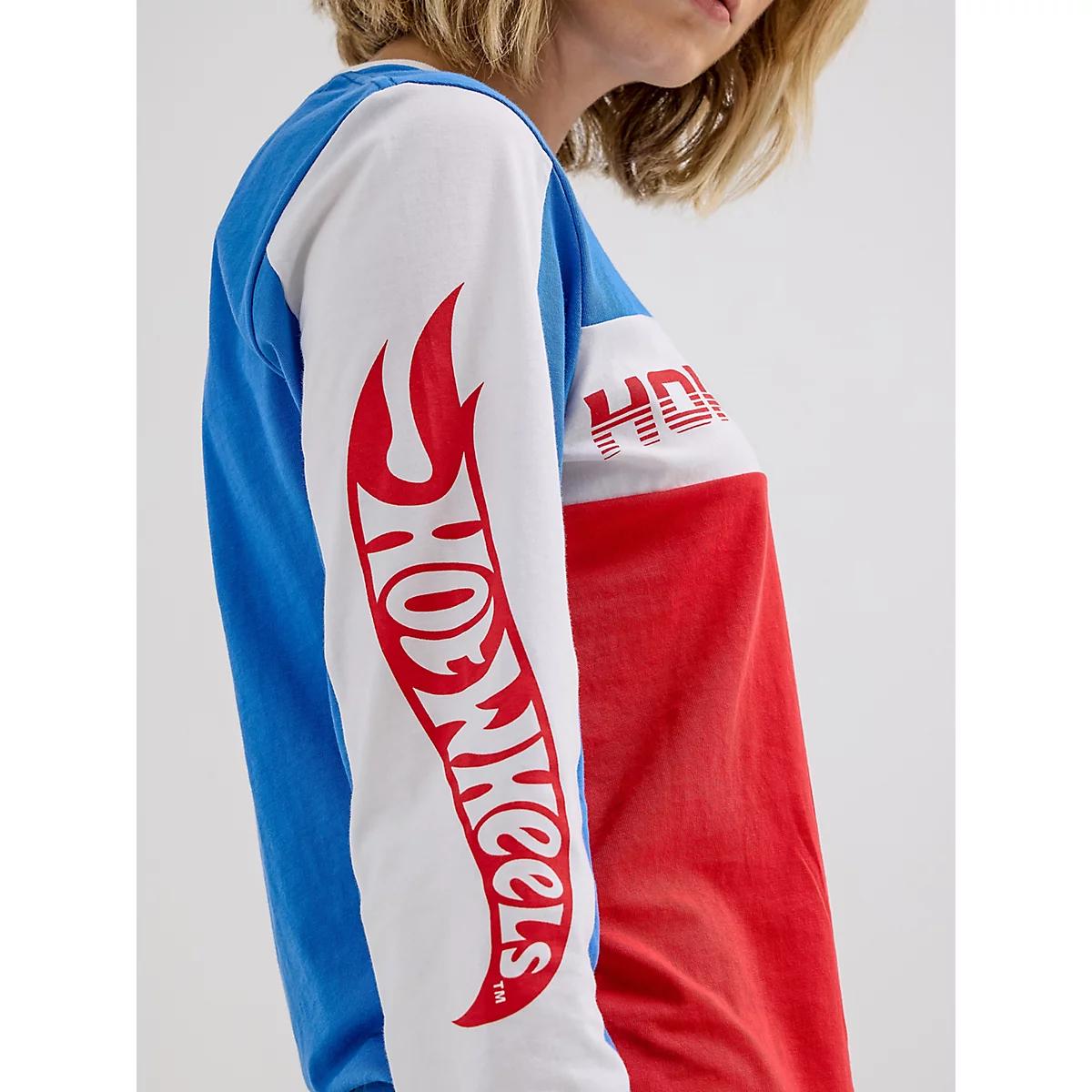 Wrangler® x Hot Wheels™ Women's Colorblock Tee Product Image
