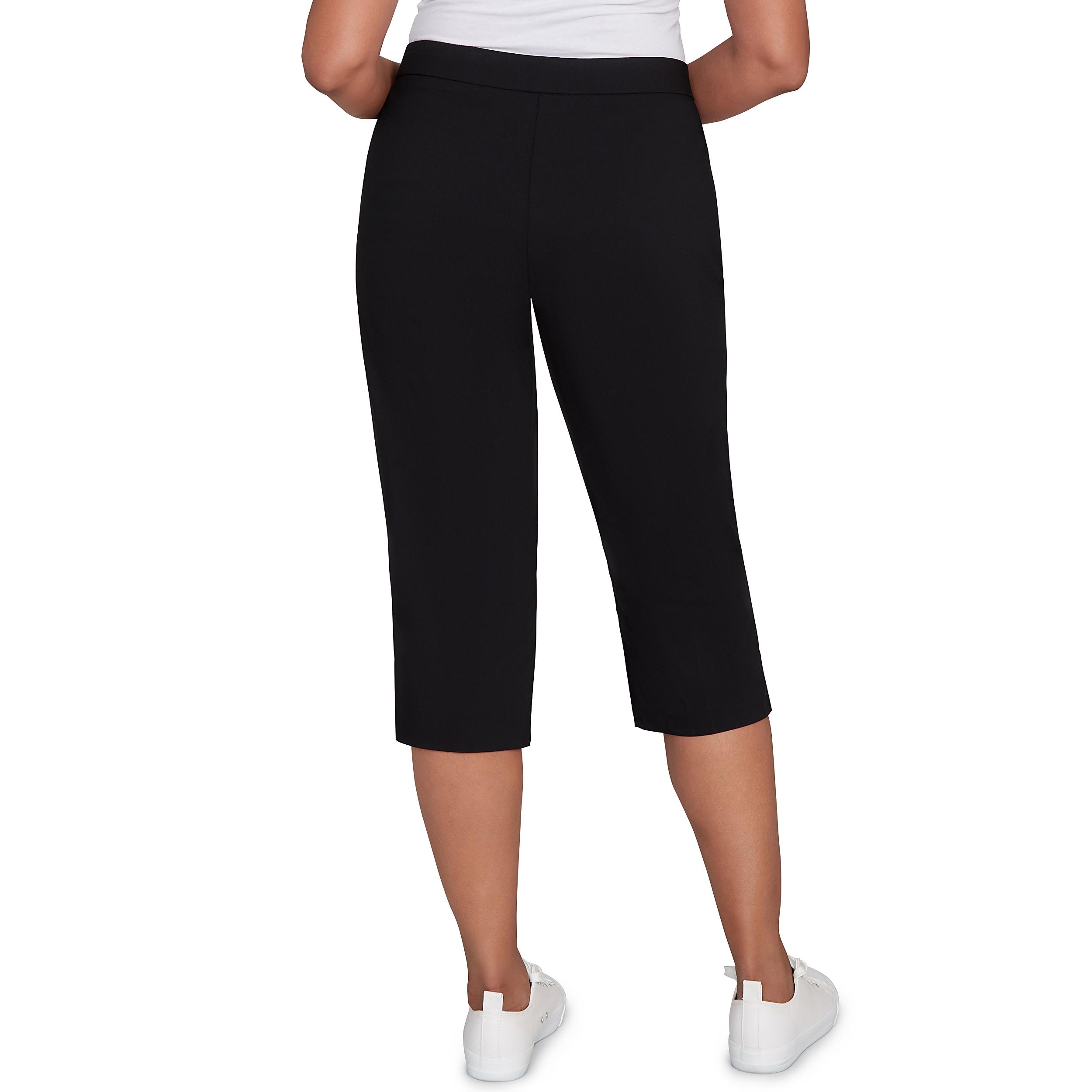 Alfred Dunner Women's Allure Stretch Clamdigger Pant Product Image