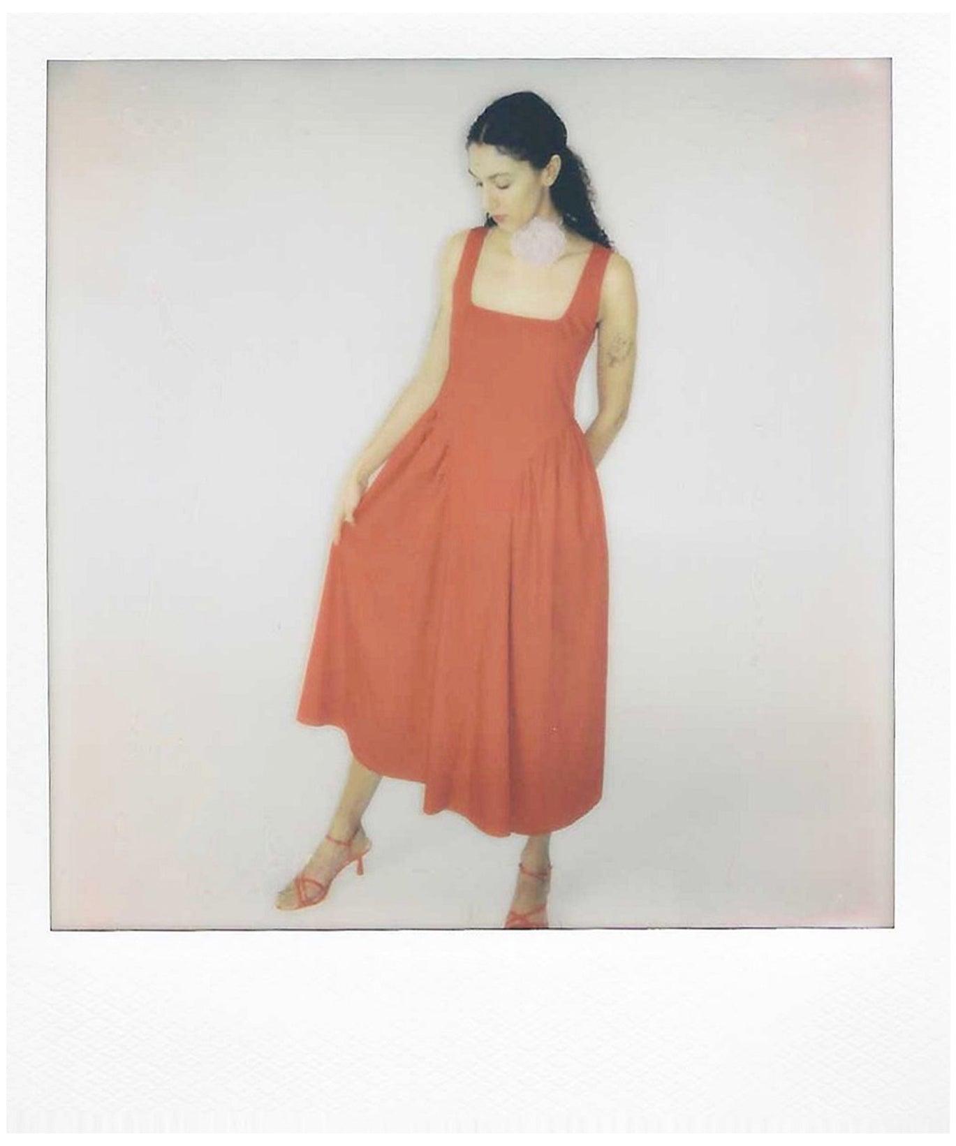 Vanessa Dress - Scarlet Product Image