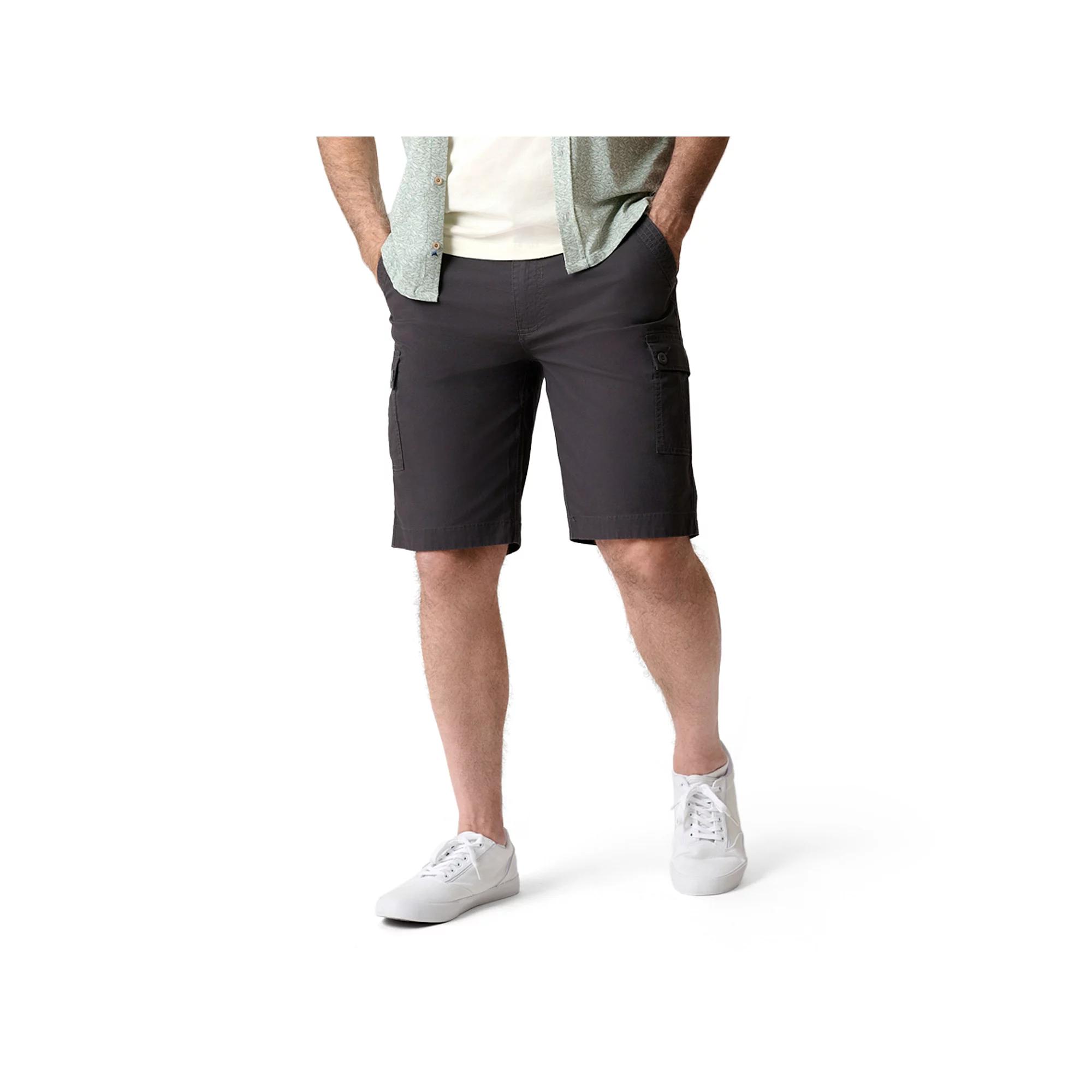 Men's WEARFIRST Day Hiker 11" Micro Rip Cargo Shorts, Size: 40, Pepper Product Image