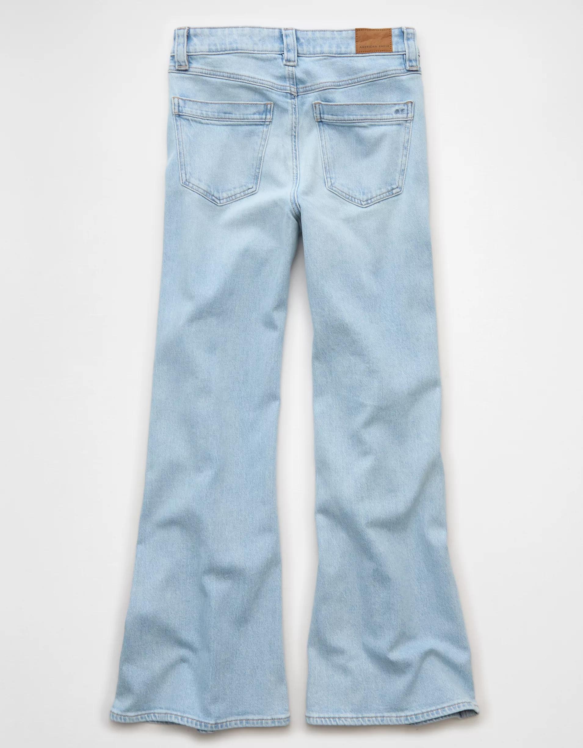 AE Stretch High-Waisted Flare Jean Product Image