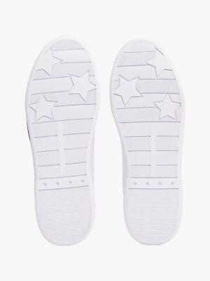 Hilfiger Logo Leather Sneaker Product Image