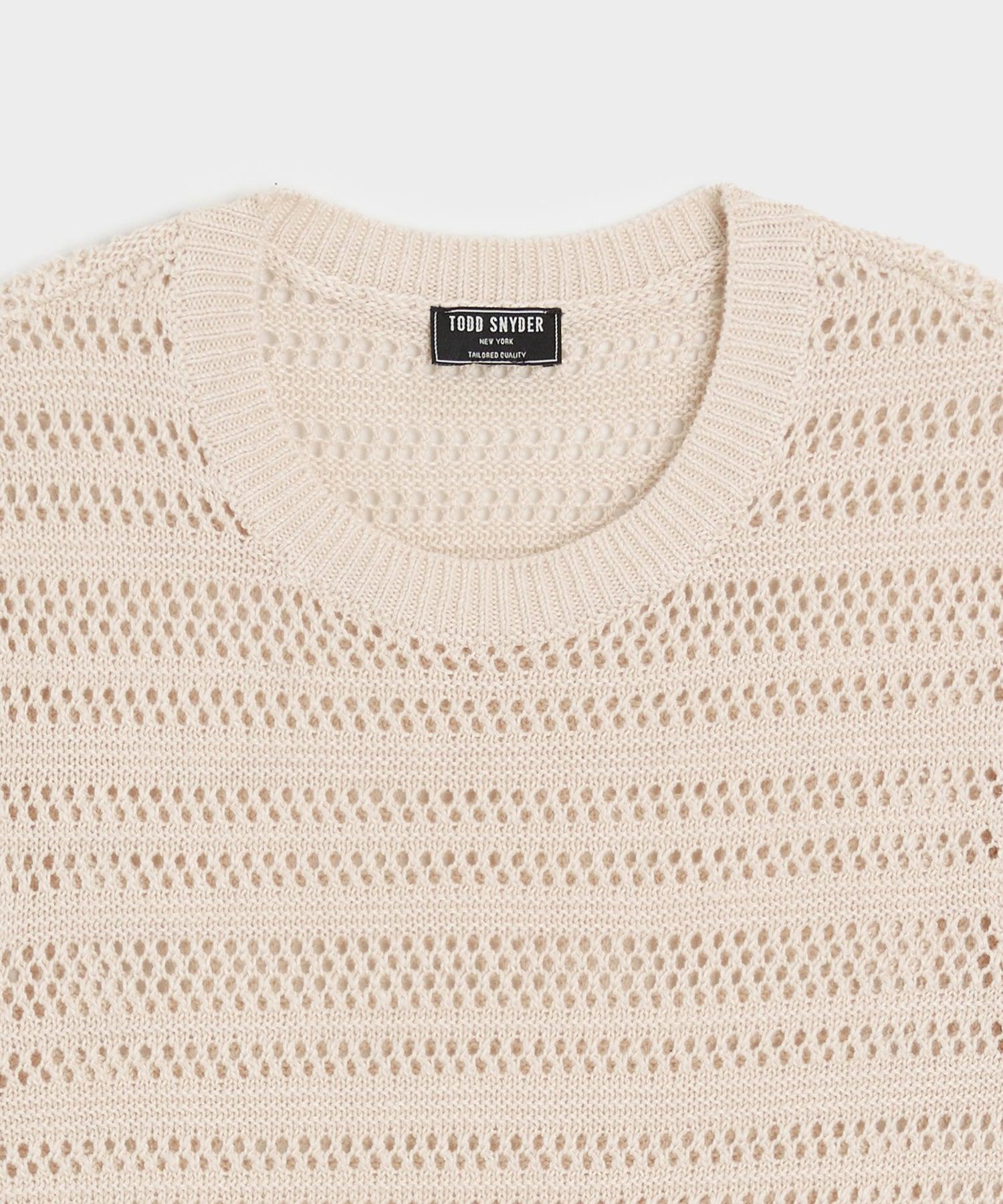 Linen Sweater Vest Product Image