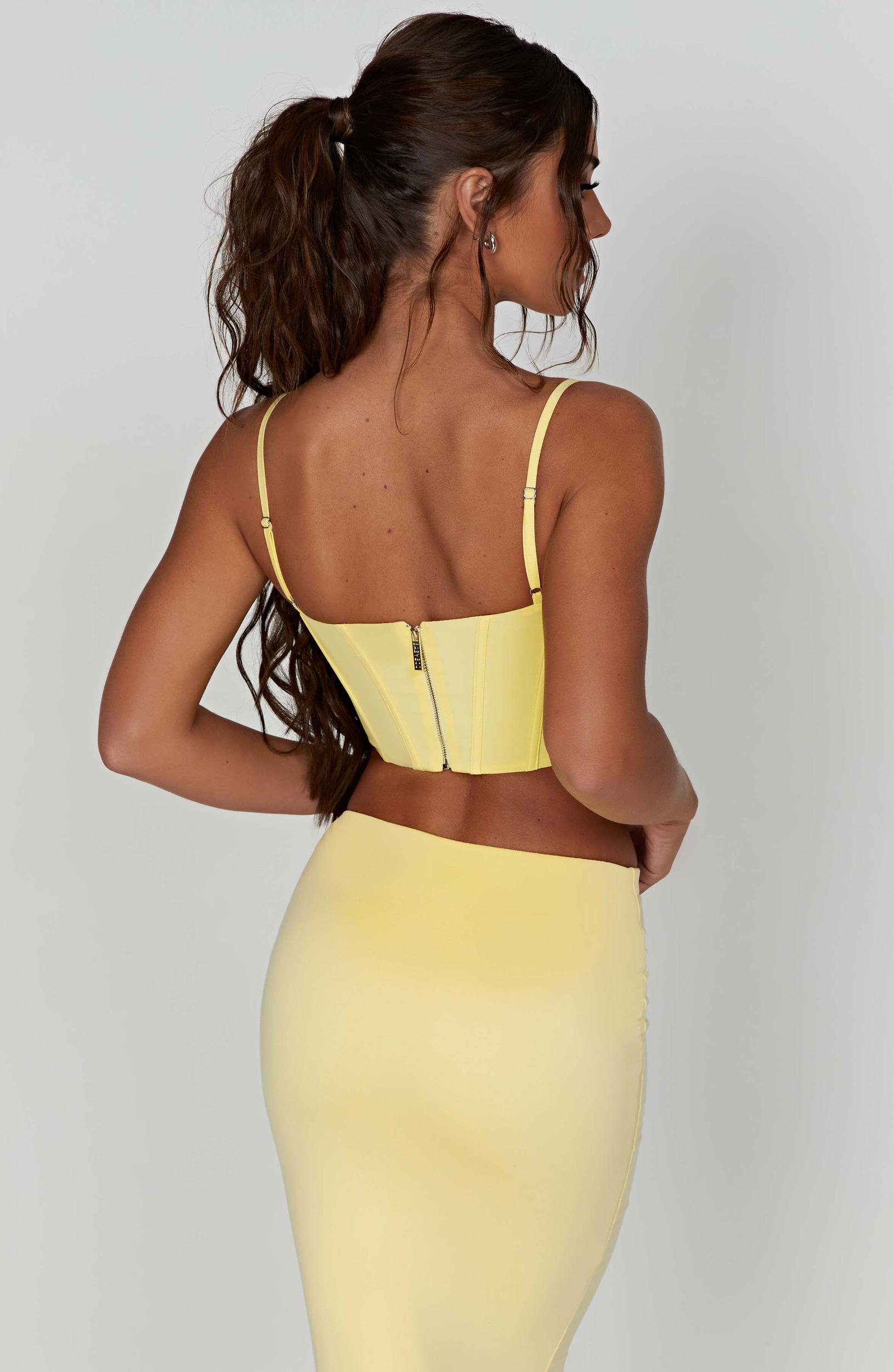Maddie Corset - Lemon Product Image