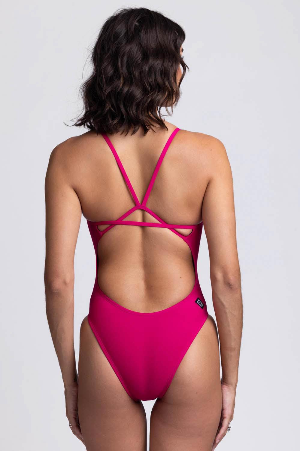 Perry One Piece Swimsuit - Dragon Fruit Female Product Image