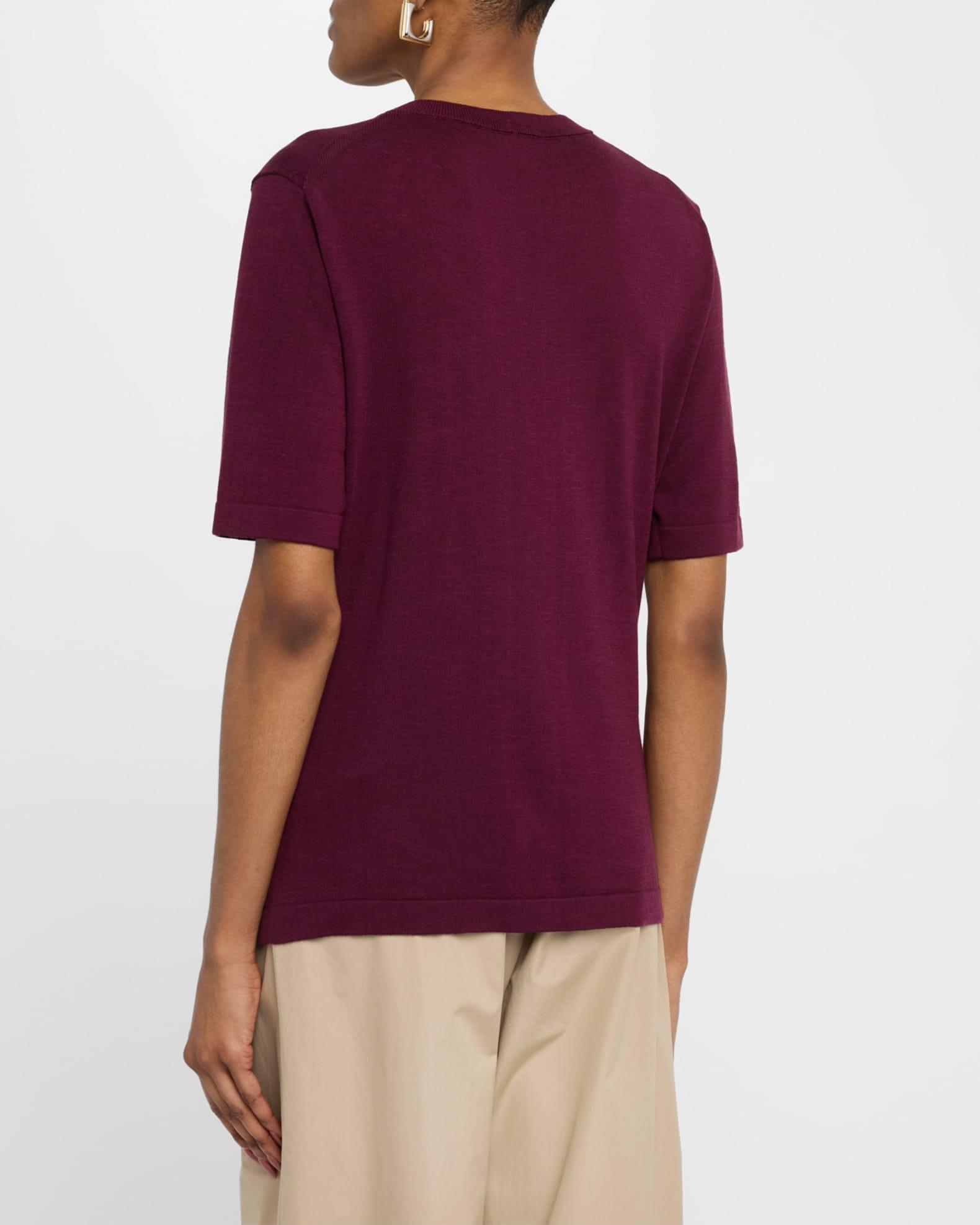 Crewneck Cotton-Silk Sweater Product Image