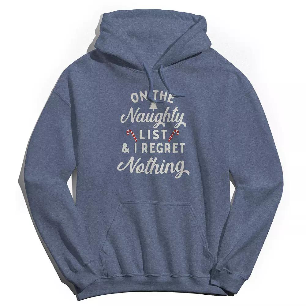 Men's On the Naughty List Hoodie, Adult Unisex,  Product Image
