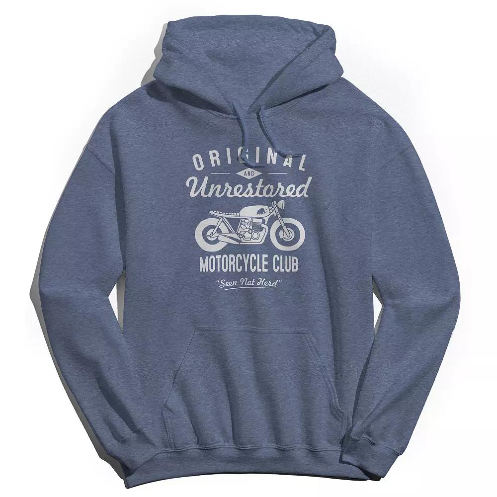 Men's Original & Unrestored Motorcycle Club Graphic Hoodie,  Product Image