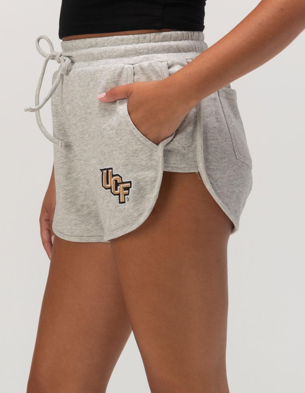 HYPE AND VICE University of Central Florida Womens Shorts - HEATHER GRAY Product Image