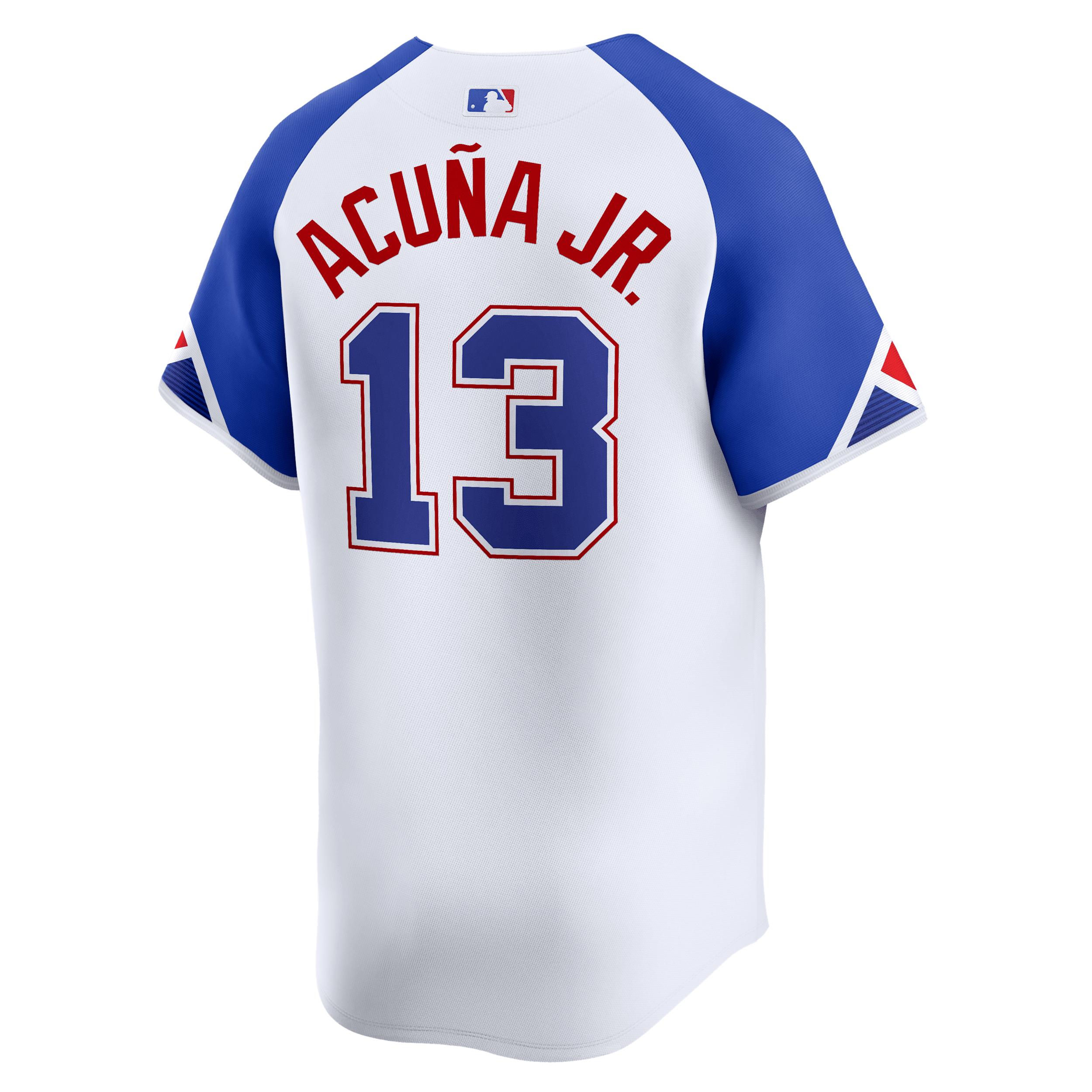 Ronald Acua Jr. Atlanta Braves City Connect Nike Mens Dri-FIT ADV MLB Limited Jersey | LM2501O2AW9-6Y0 Product Image