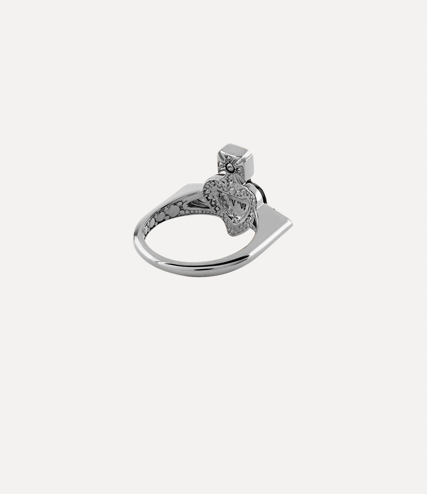 New Diamante Heart Ring  Product Image