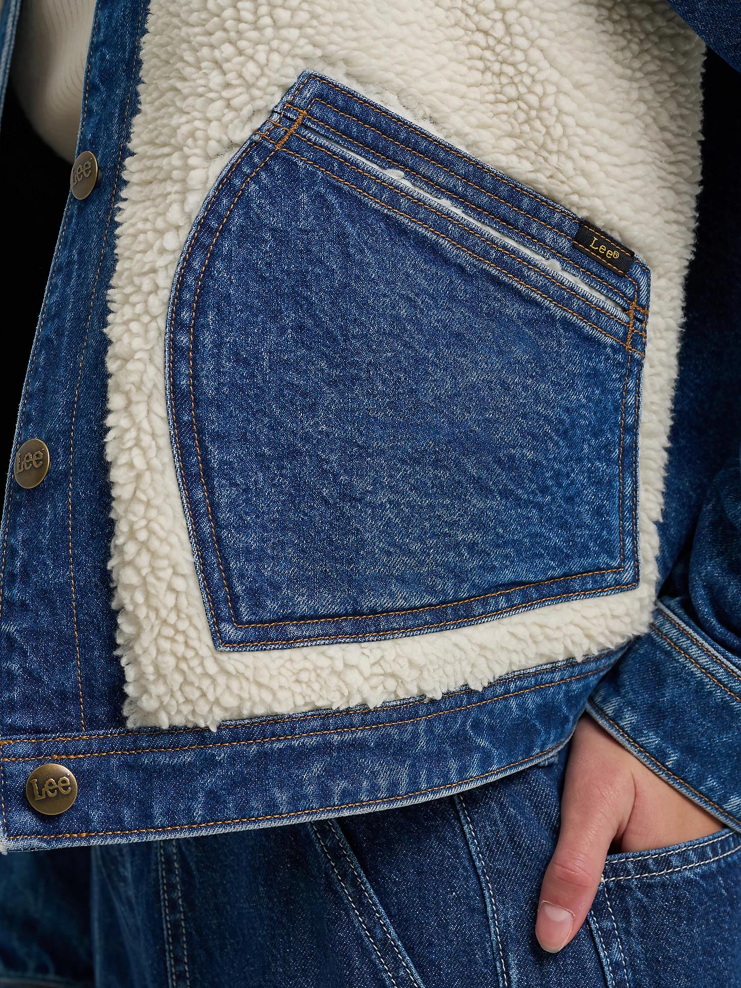 Women's Mixed Media Jacket | Women's Jackets & Outerwear | Lee® Product Image