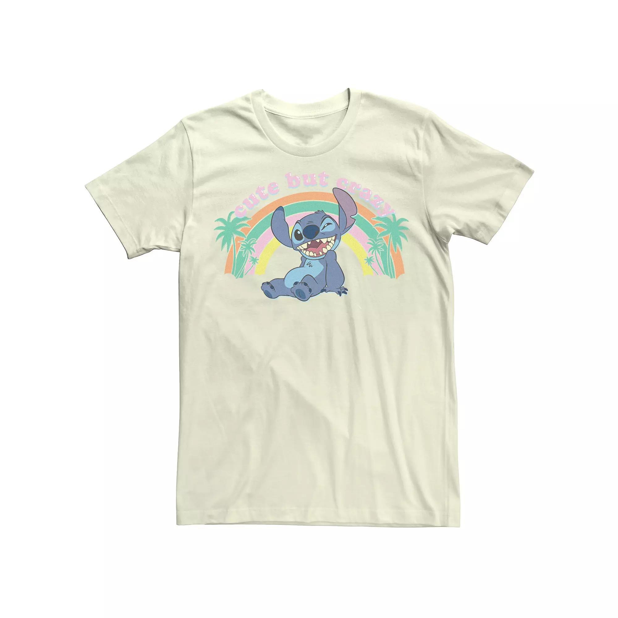 Disney's Lilo & Stitch Men's Cute But Crazy Stitch Tee,  Product Image
