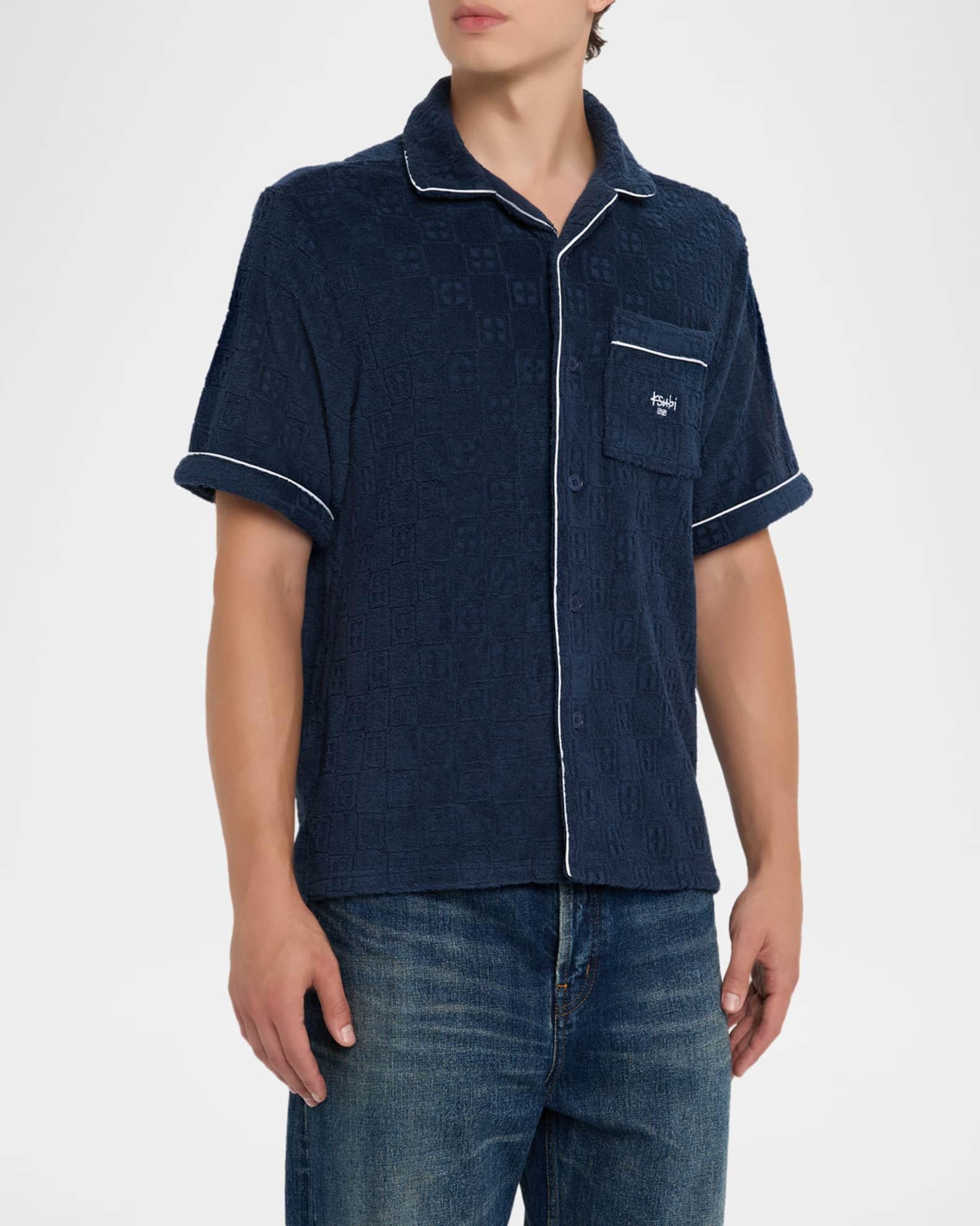 Men's Toweling T-Box Short-Sleeve Resort Shirt Product Image