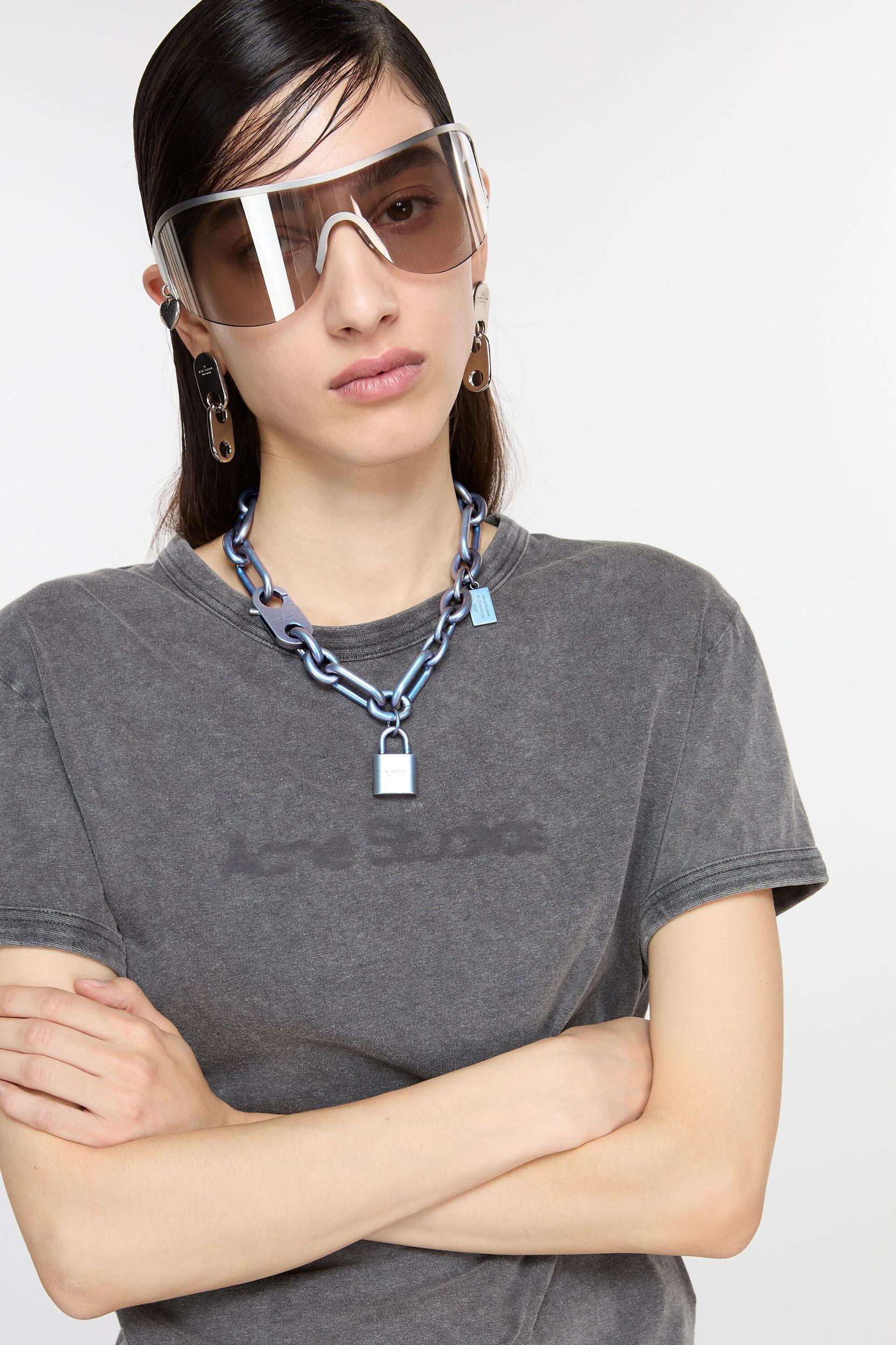 Padlock chain necklace Product Image