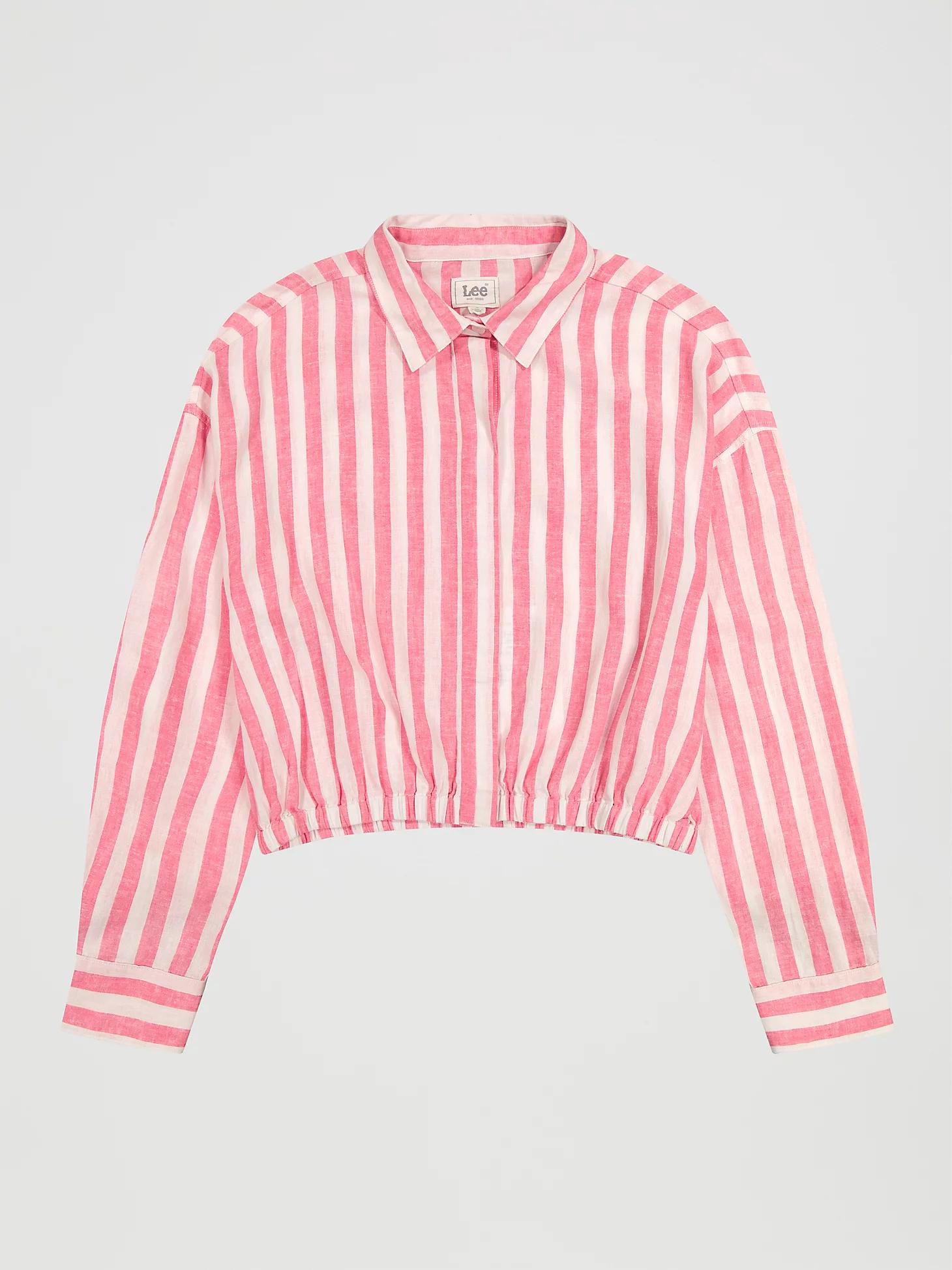 Women's Elastic Waist Pocketless Shirt | Women's Tops & Tees | Lee® Product Image