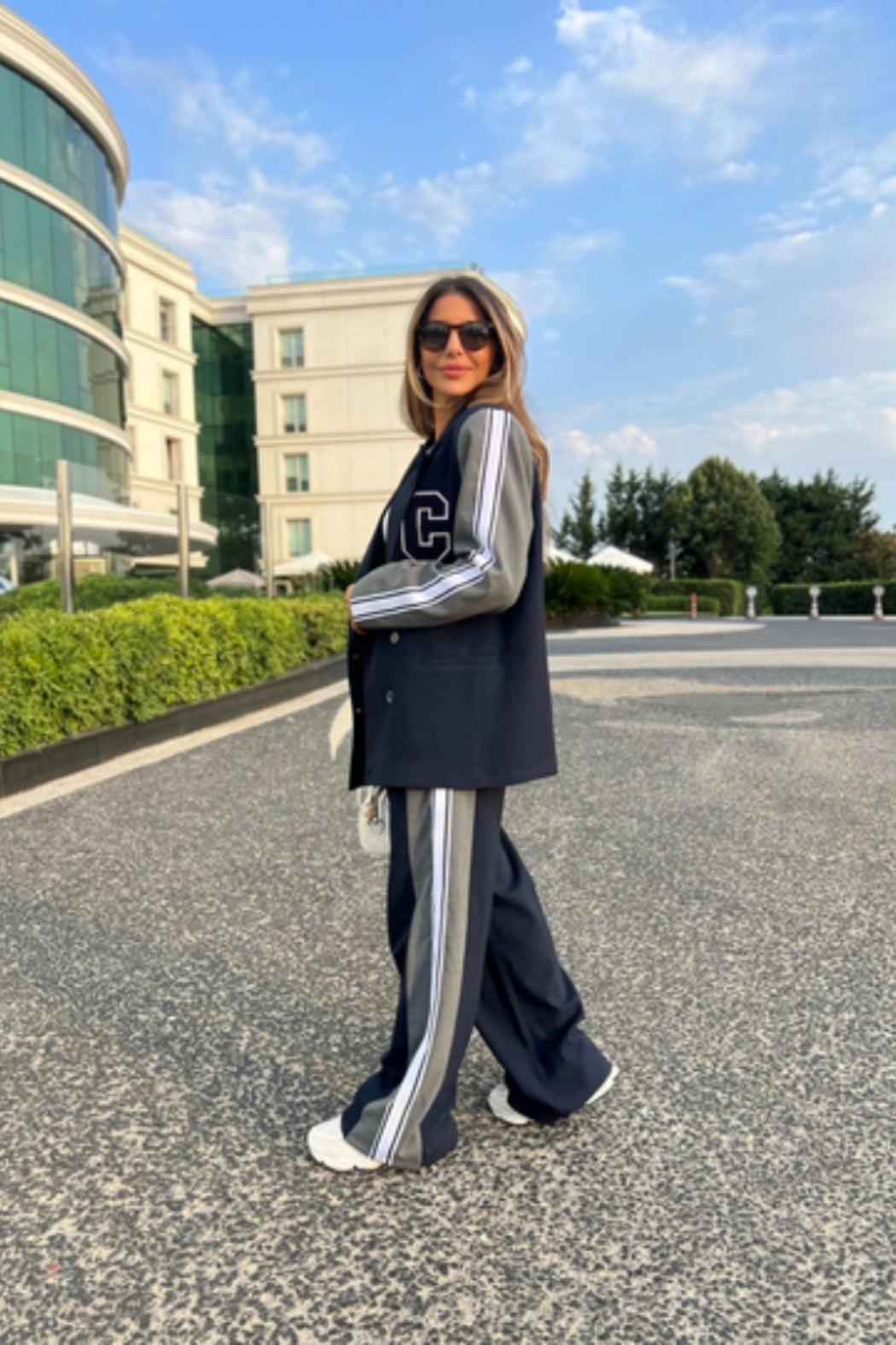 SideStip Blazer - Without Letter Product Image