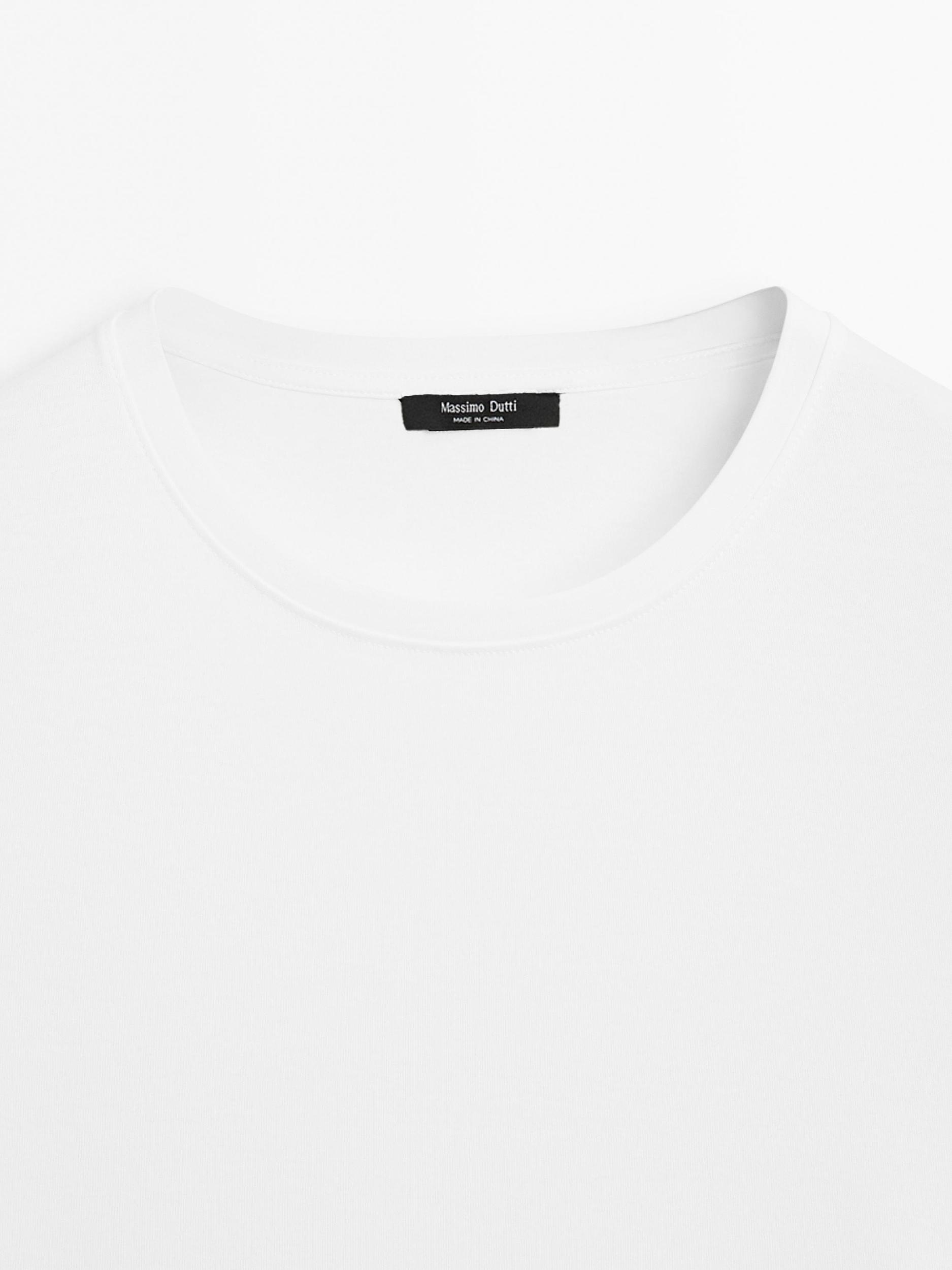 100% mercerised cotton T-shirt Product Image