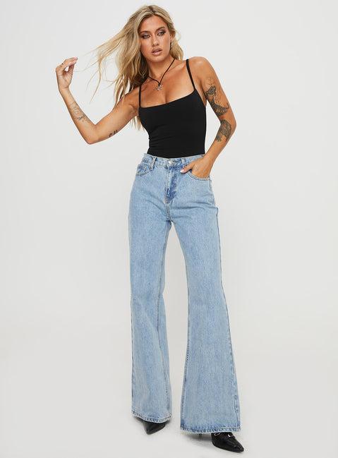 Off Stage Bodysuit Black Product Image