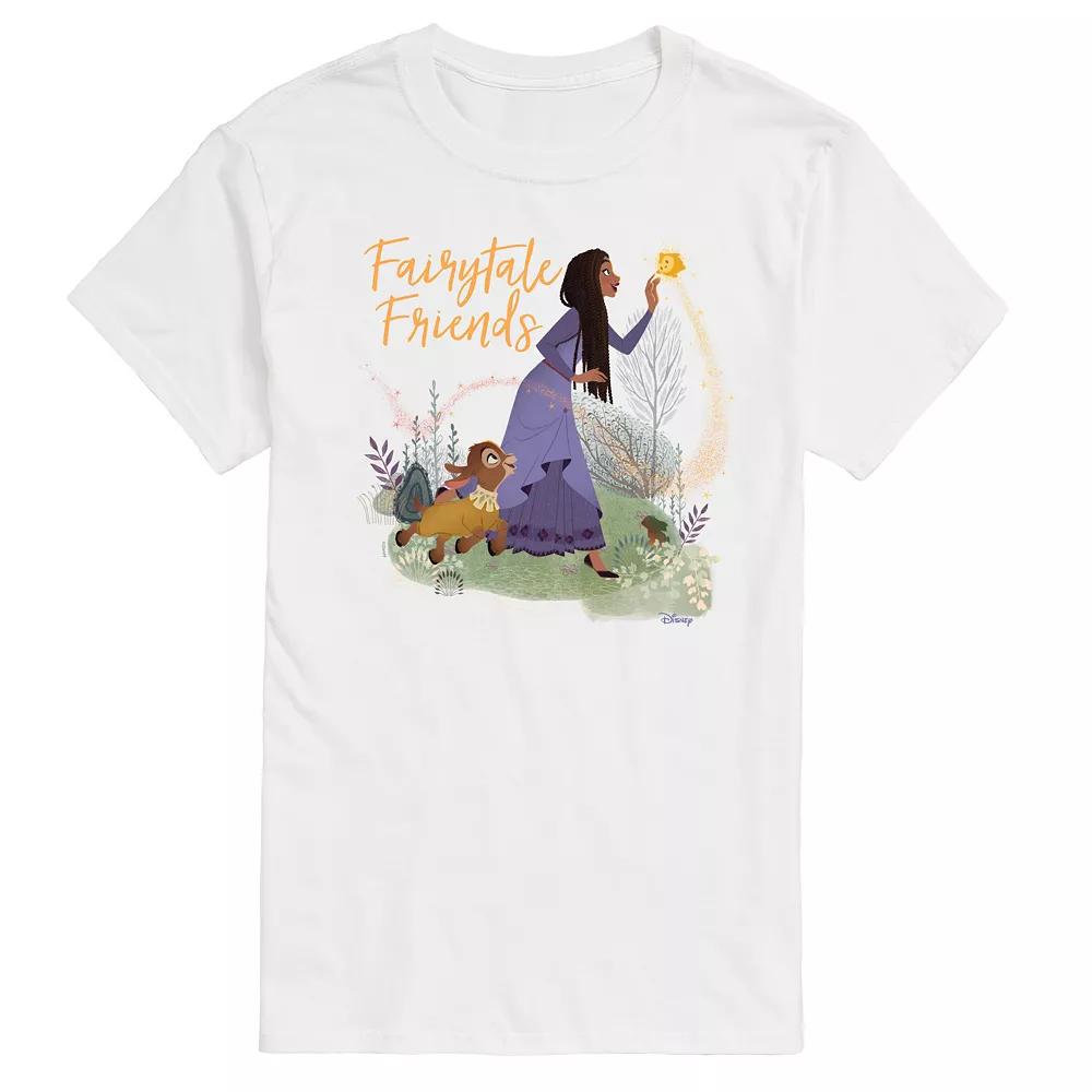 Disney's Wish Men's Fairytale Friends Graphic Tee,  Product Image