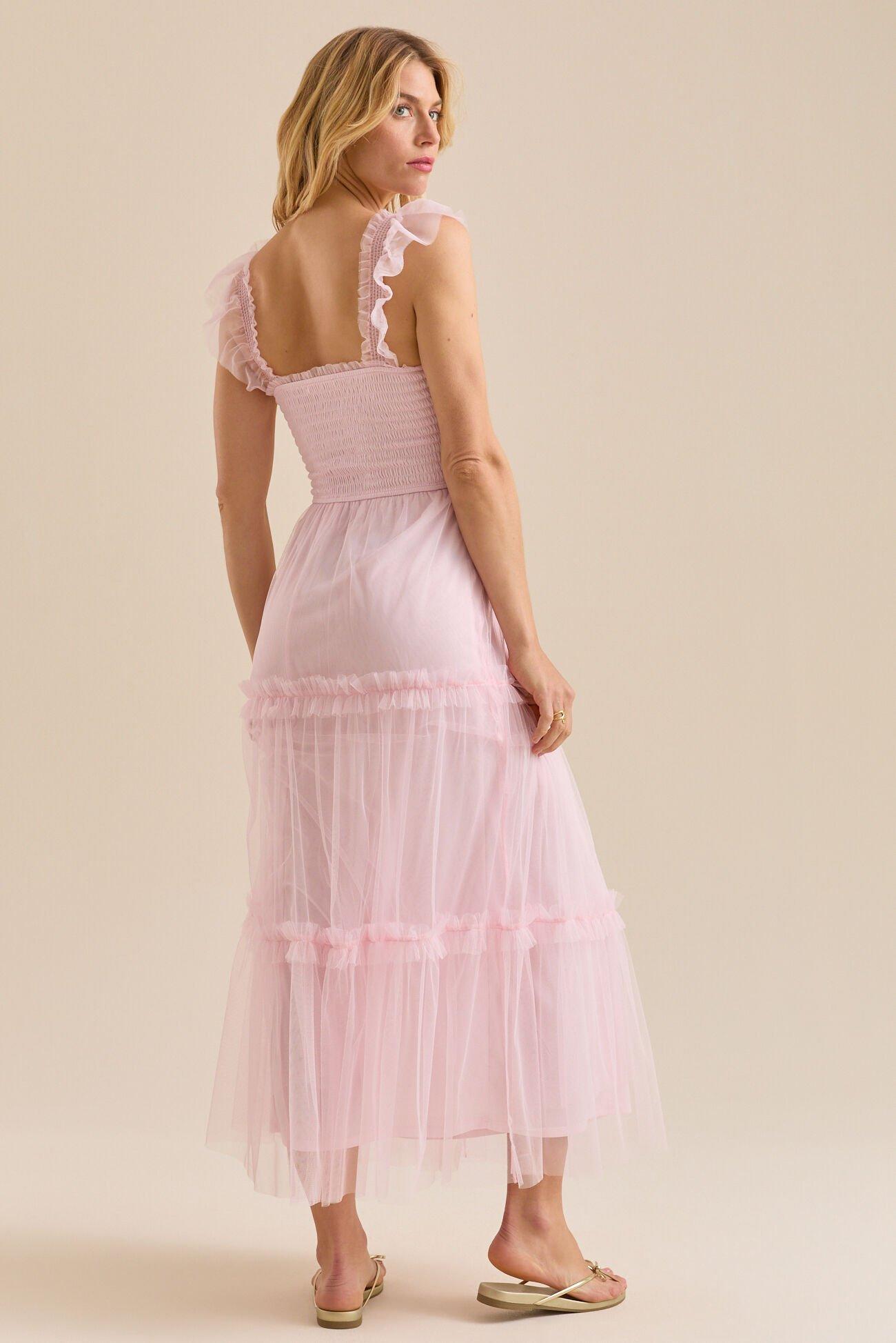Kenna Tulle Maxi Dress Product Image