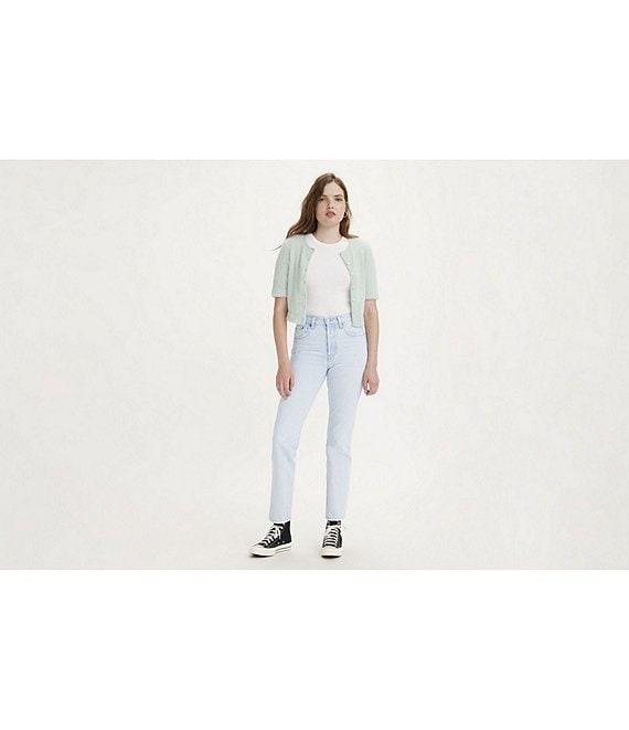 Levi's® 501® High Rise Straight Jeans Product Image