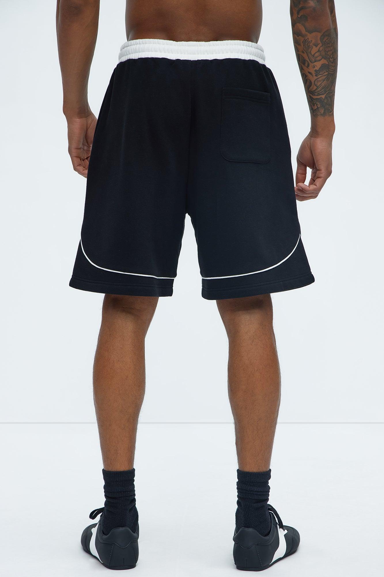 Galaxy Sweatshorts - Black/White Product Image