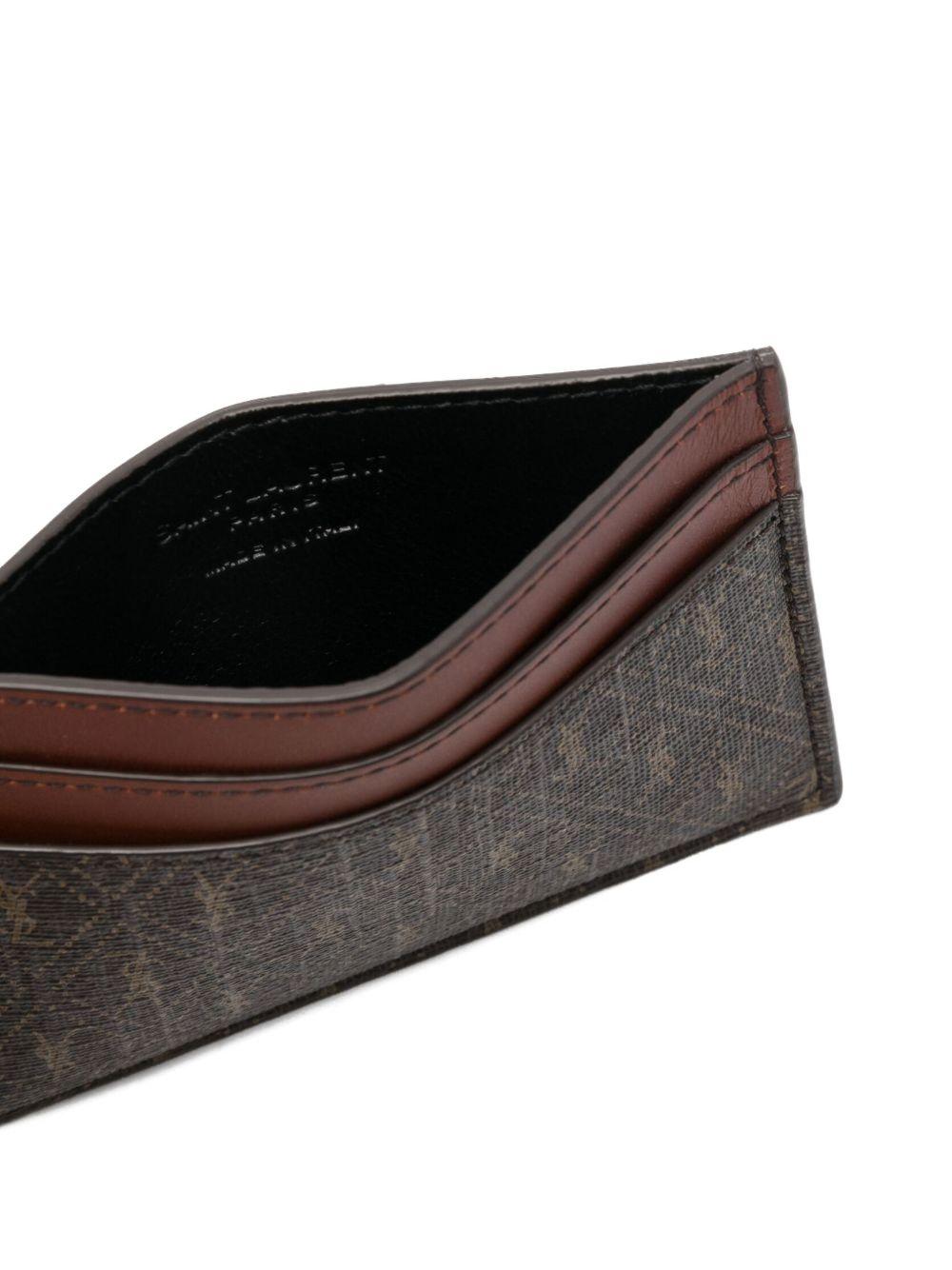 monogram-pattern cardholder Product Image