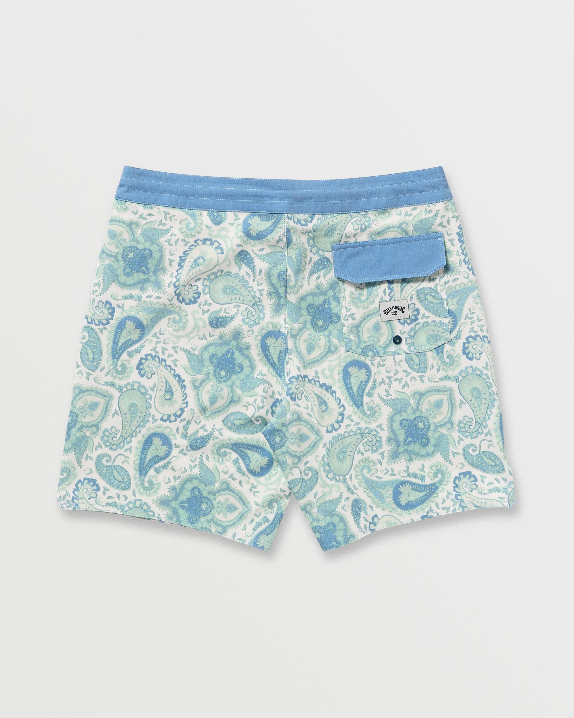 Good Times Lo Tide 18" Boardshorts - Seafoam Male Product Image