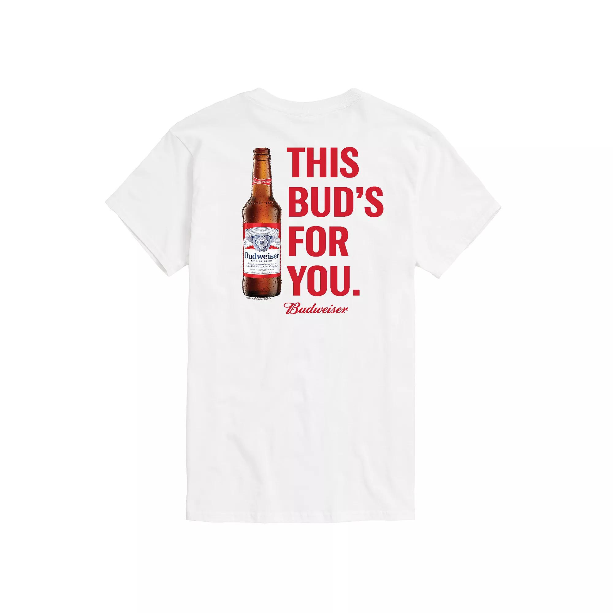 Men's Budweiser This Buds For You Graphic Tee,  Product Image