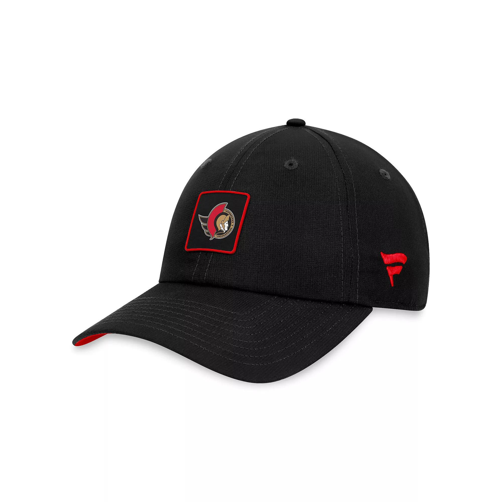 Men's Fanatics Branded Black Ottawa Senators Authentic Pro Rink Adjustable Hat, Sen Black Product Image
