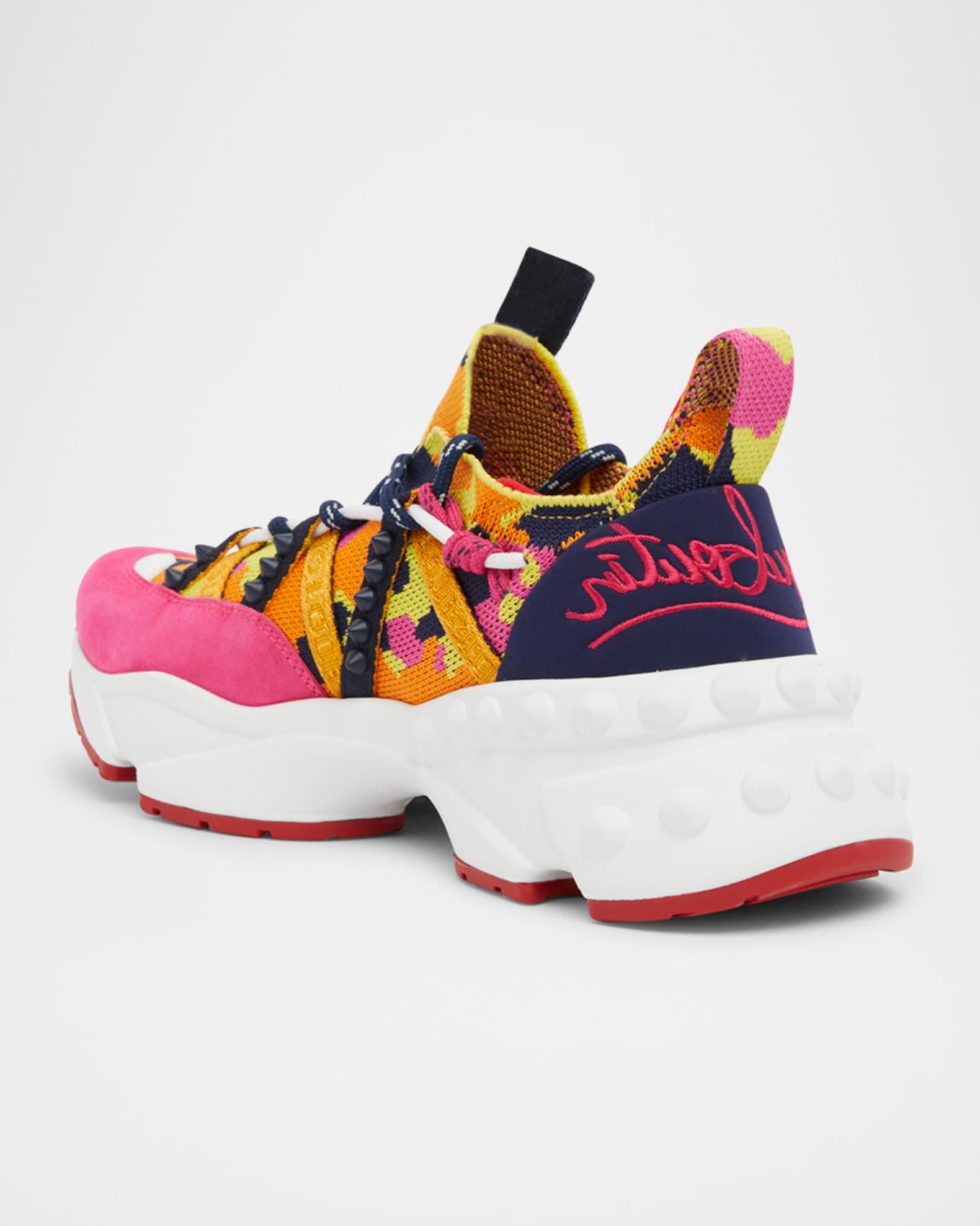 Trailrun Donna Multi Red Sole Sneakers Product Image