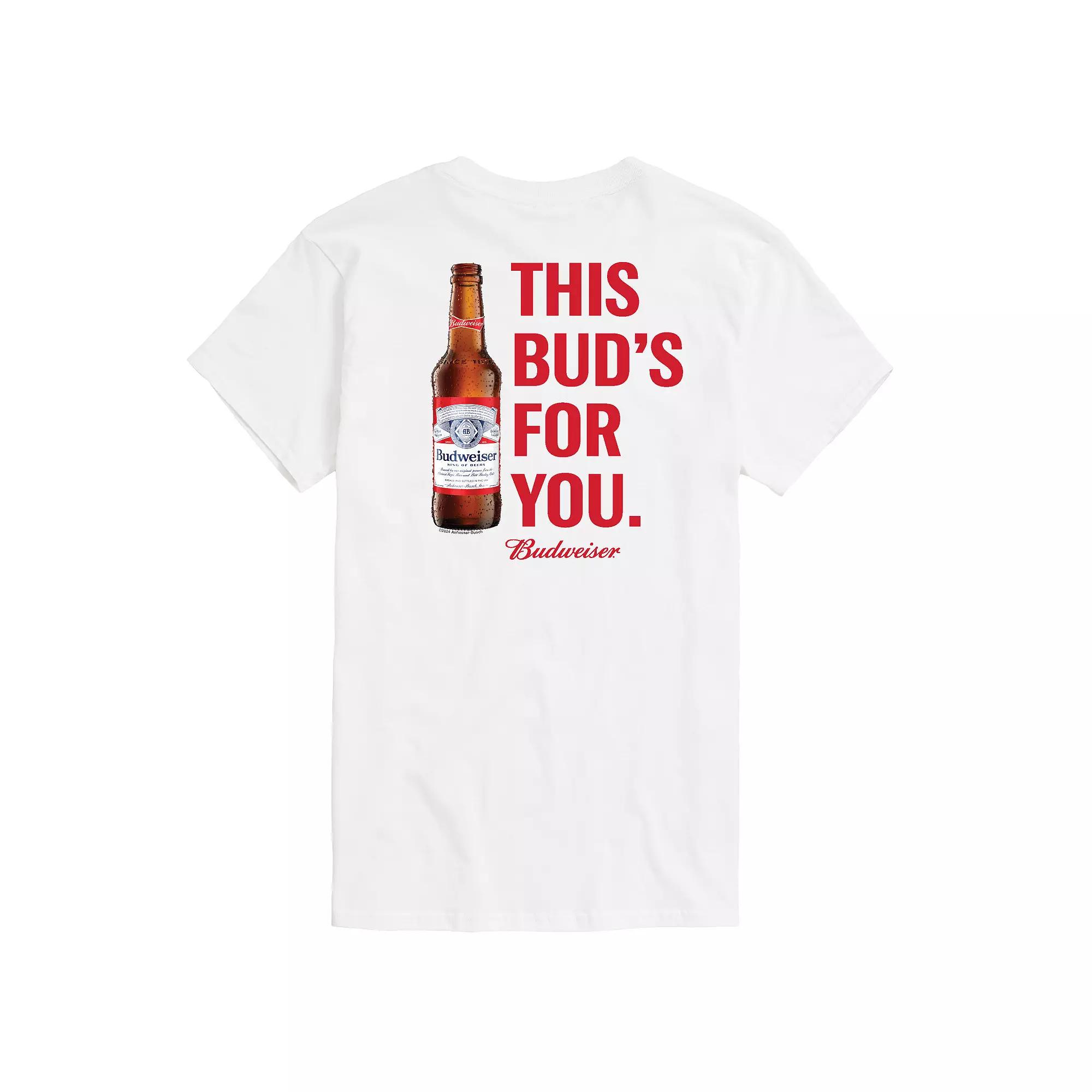 Men's Budweiser This Buds For You Graphic Tee,  Product Image
