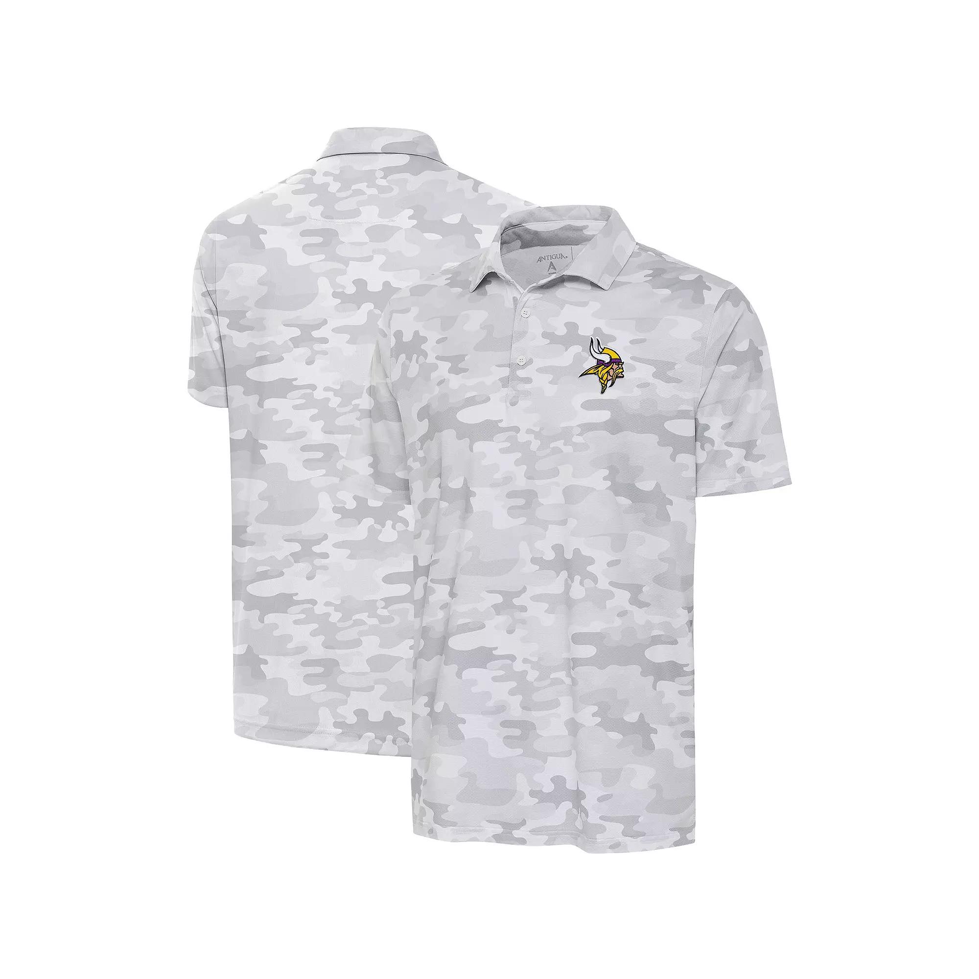 Men's Antigua White Minnesota Vikings Collide Polo,  Product Image