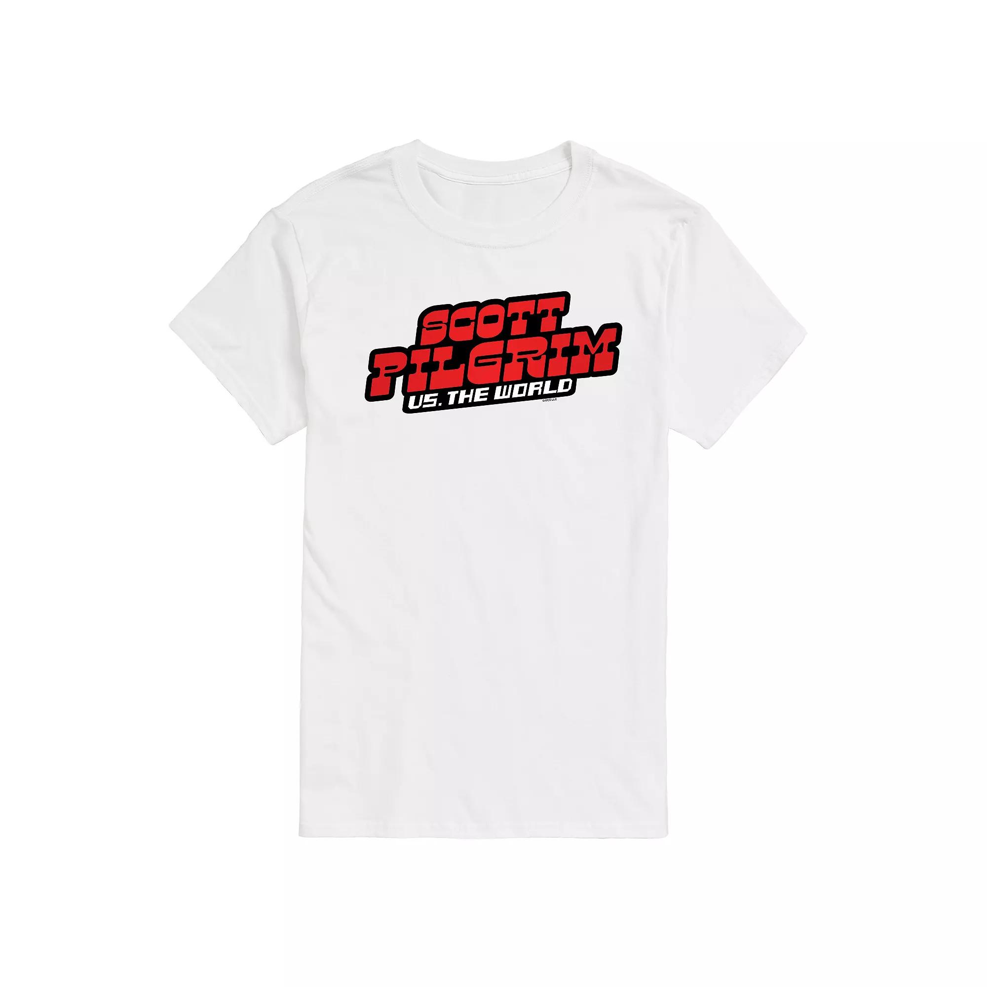Men's Scott Pilgrim Vs The World Movie Logo Graphic Tee,  Product Image