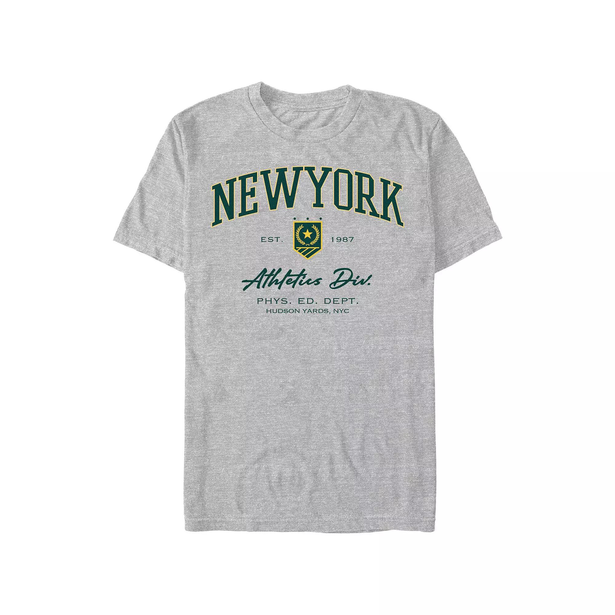 Big & Tall New York Athletics Division Graphic Tee, Men's,  Product Image