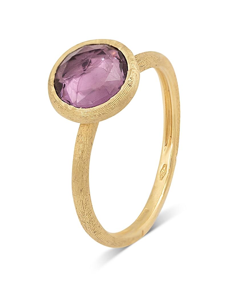 Marco Bicego 18K Yellow Gold Jaipur Color Amethyst Stackable Ring Product Image