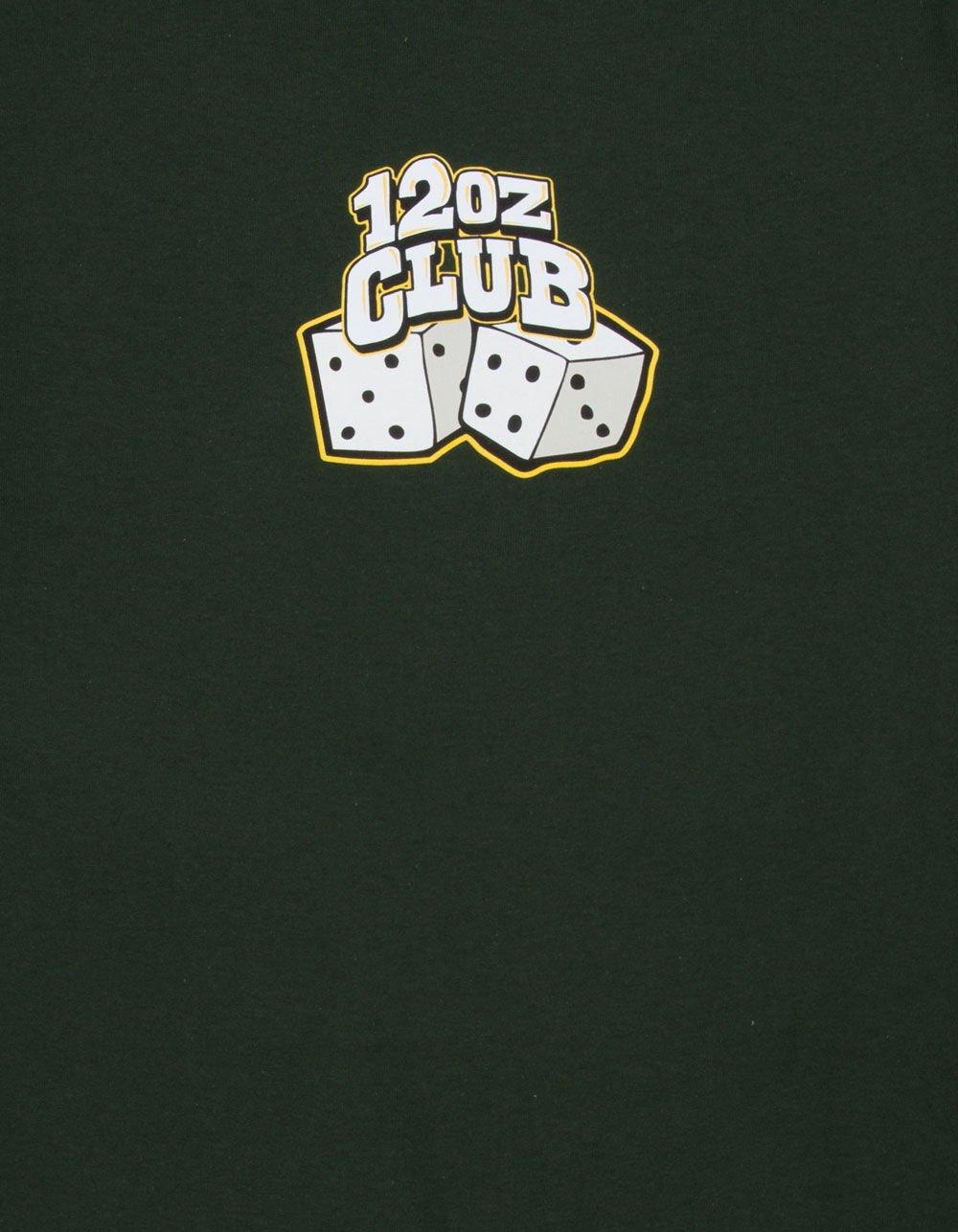 12OZ CLUB Roll The Dice Mens Tee - FOREST Product Image