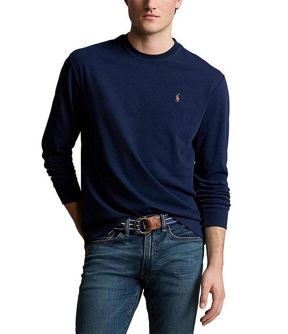 Polo Ralph Lauren Classic-Fit Soft Cotton Long Sleeve T-Shirt Product Image