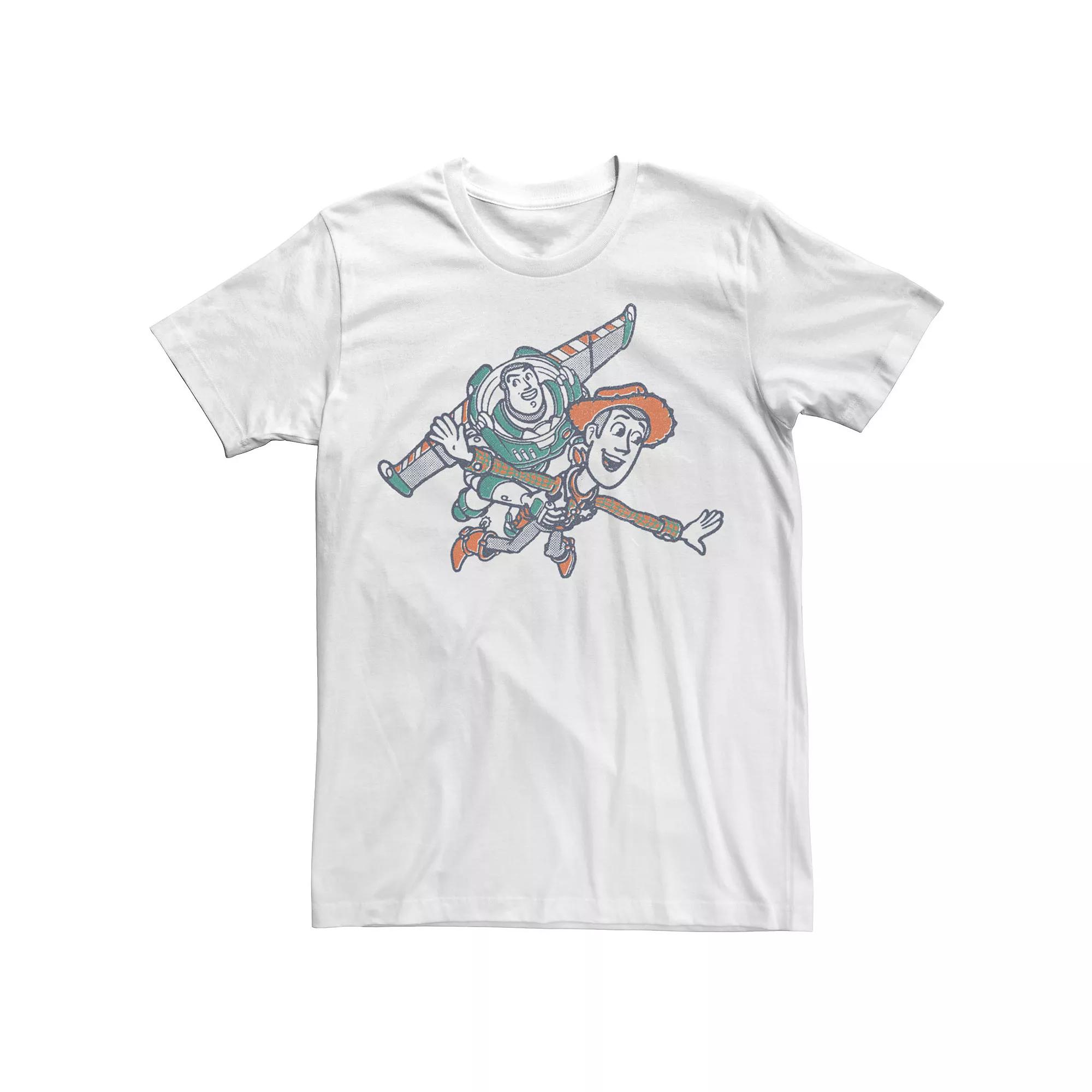 Big & Tall Disney / Pixar Toy Story To Infinity And Beyond Pocket Tee, Men's,  Product Image