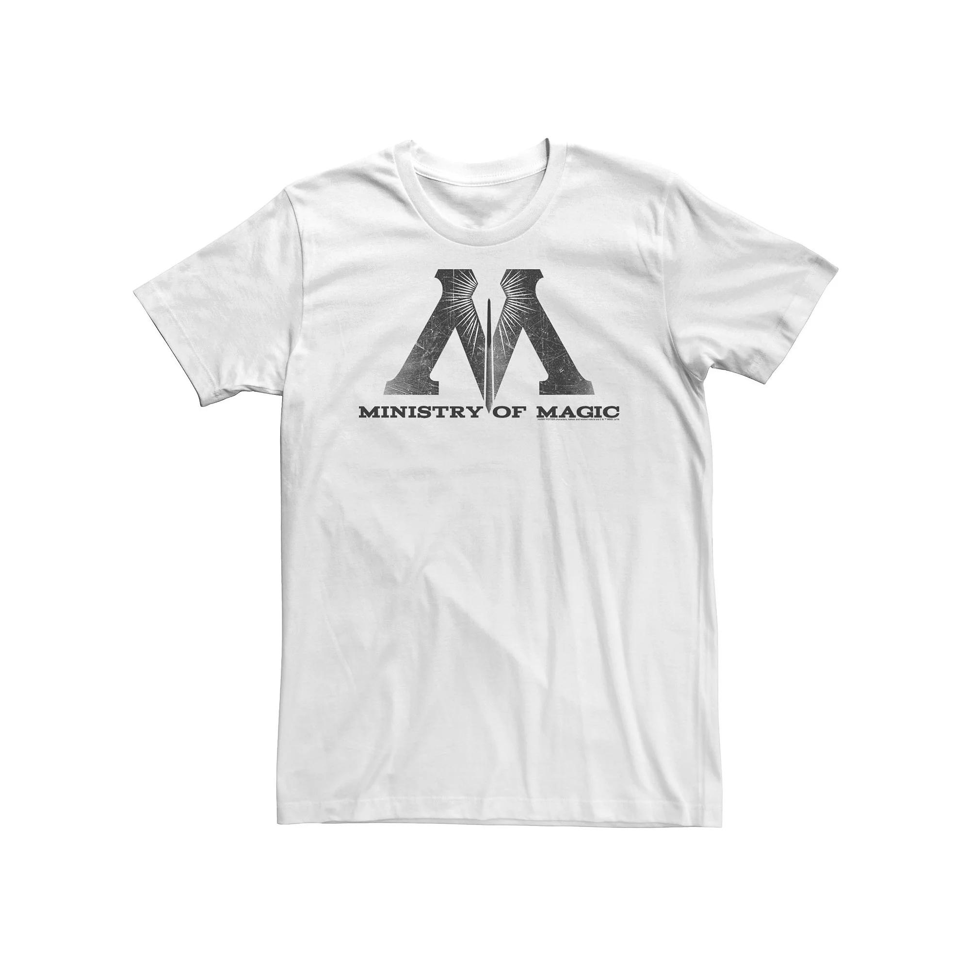 Big & Tall Harry Potter Ministry Of Magic Logo Tee, Men's,  Product Image