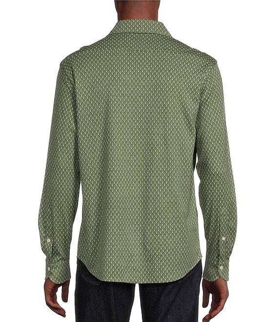 Cremieux Blue Label Long Sleeve Coat Front Knit Shirt Product Image